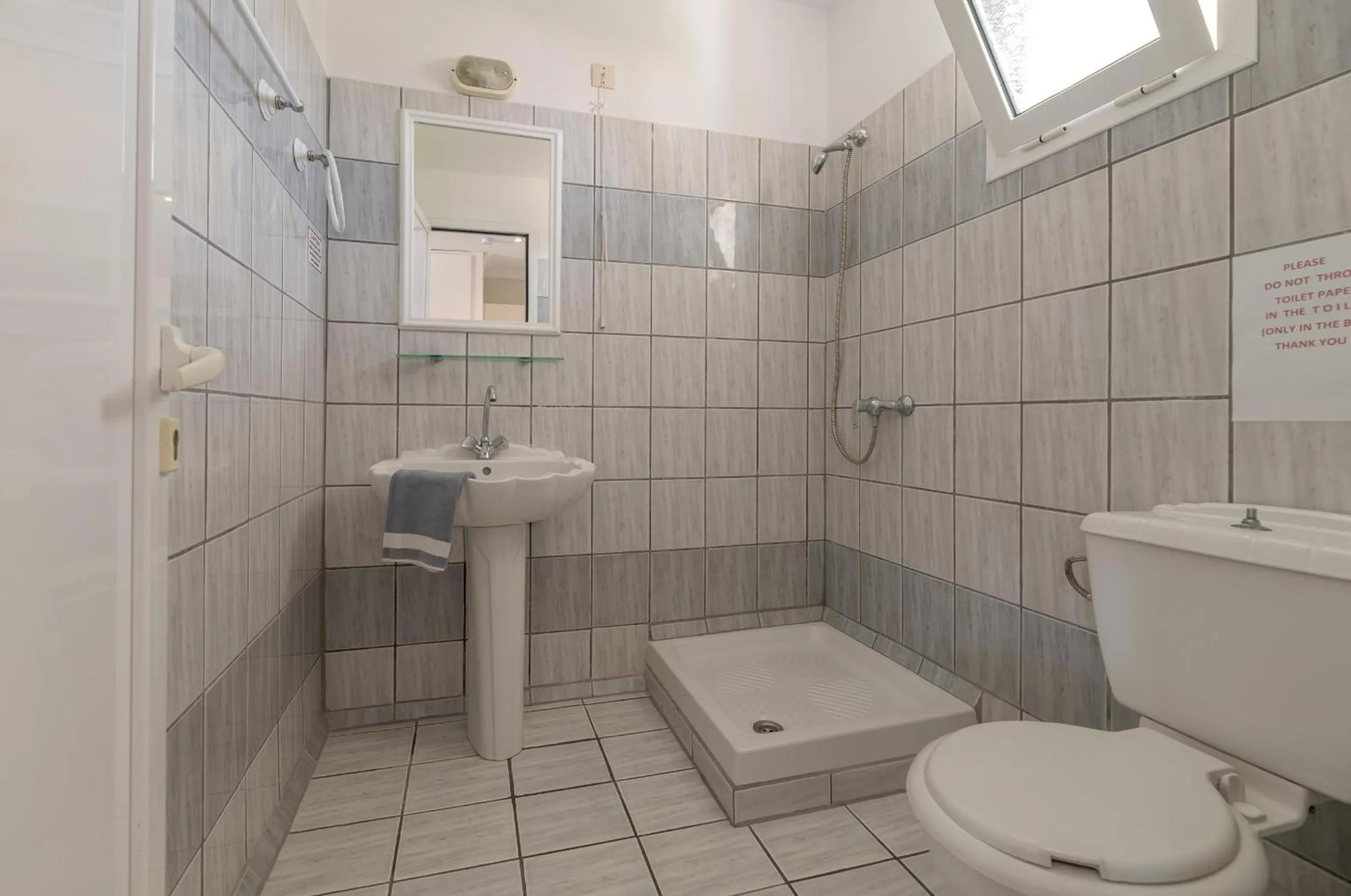 Shower in Sofia's Hotel