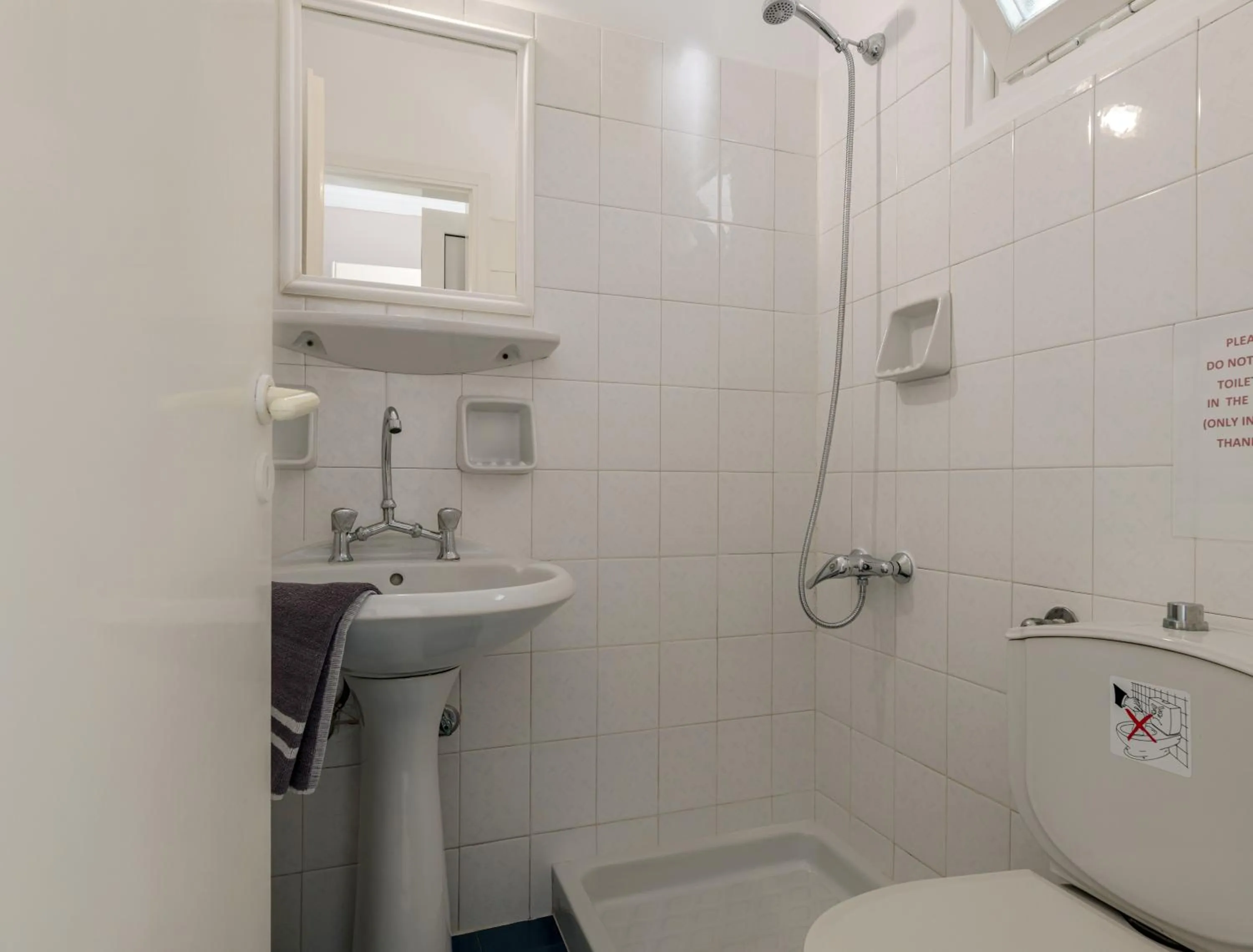 Shower in Sofia's Hotel