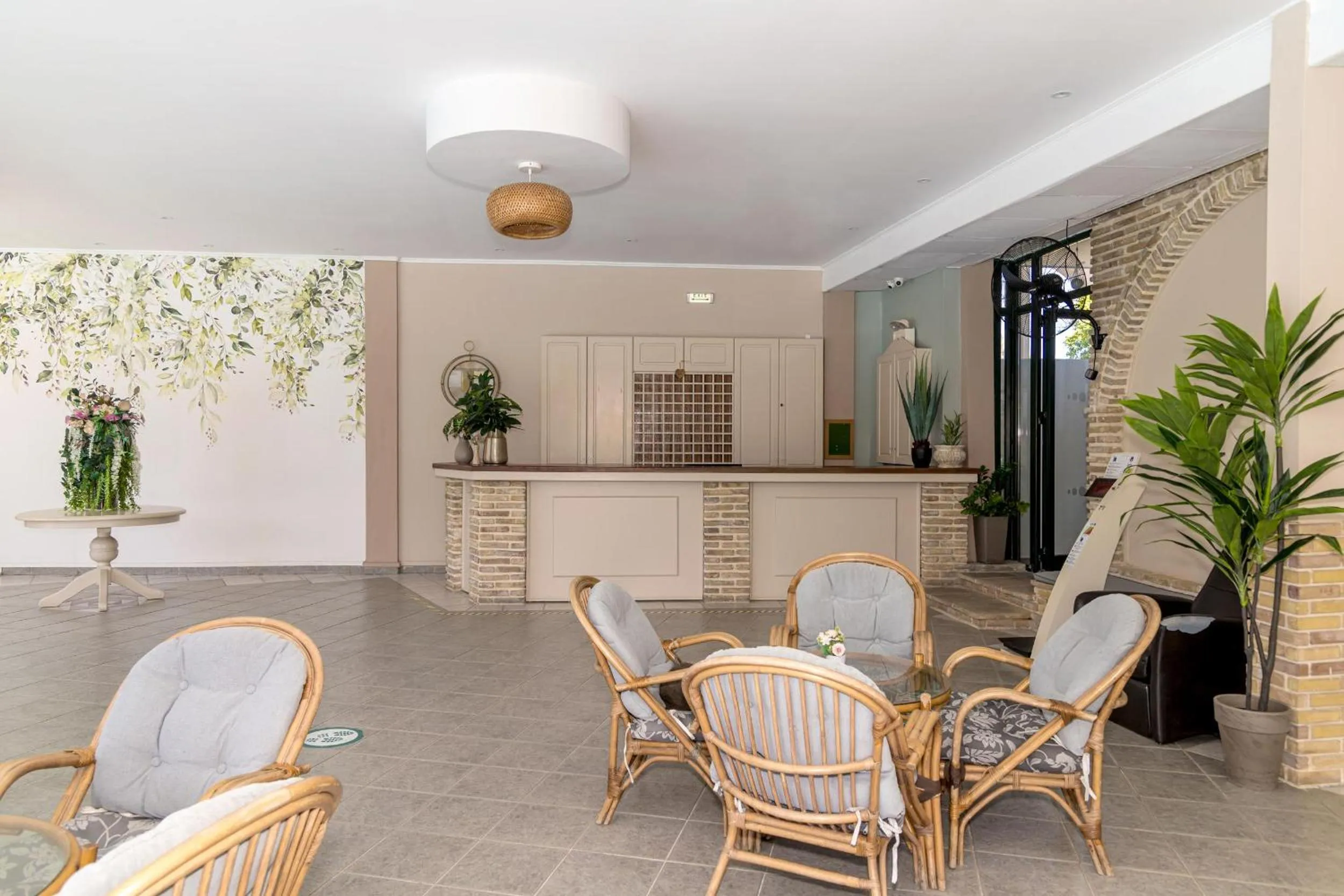 Lobby or reception in Sofia's Hotel