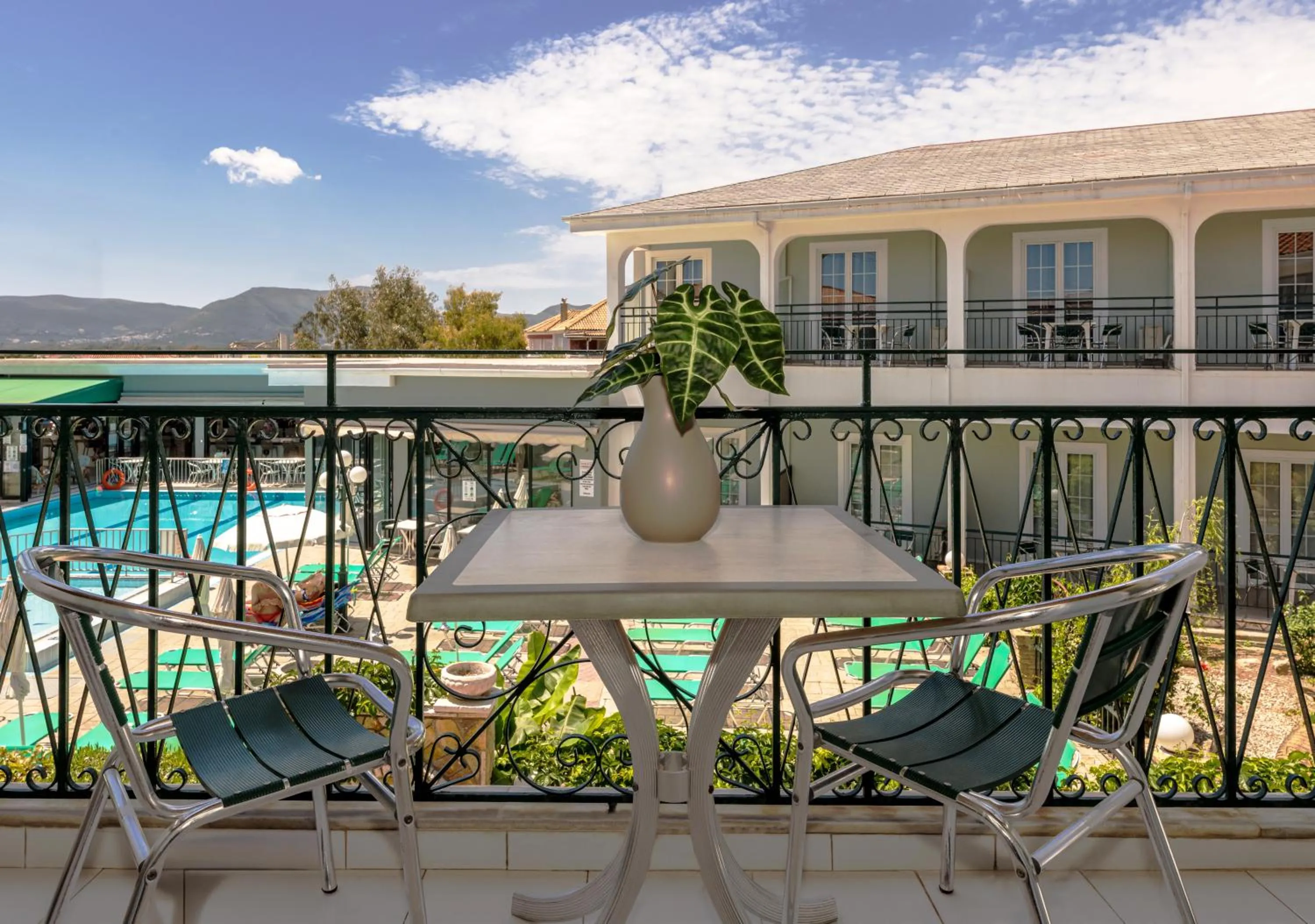 Balcony/Terrace in Sofia's Hotel