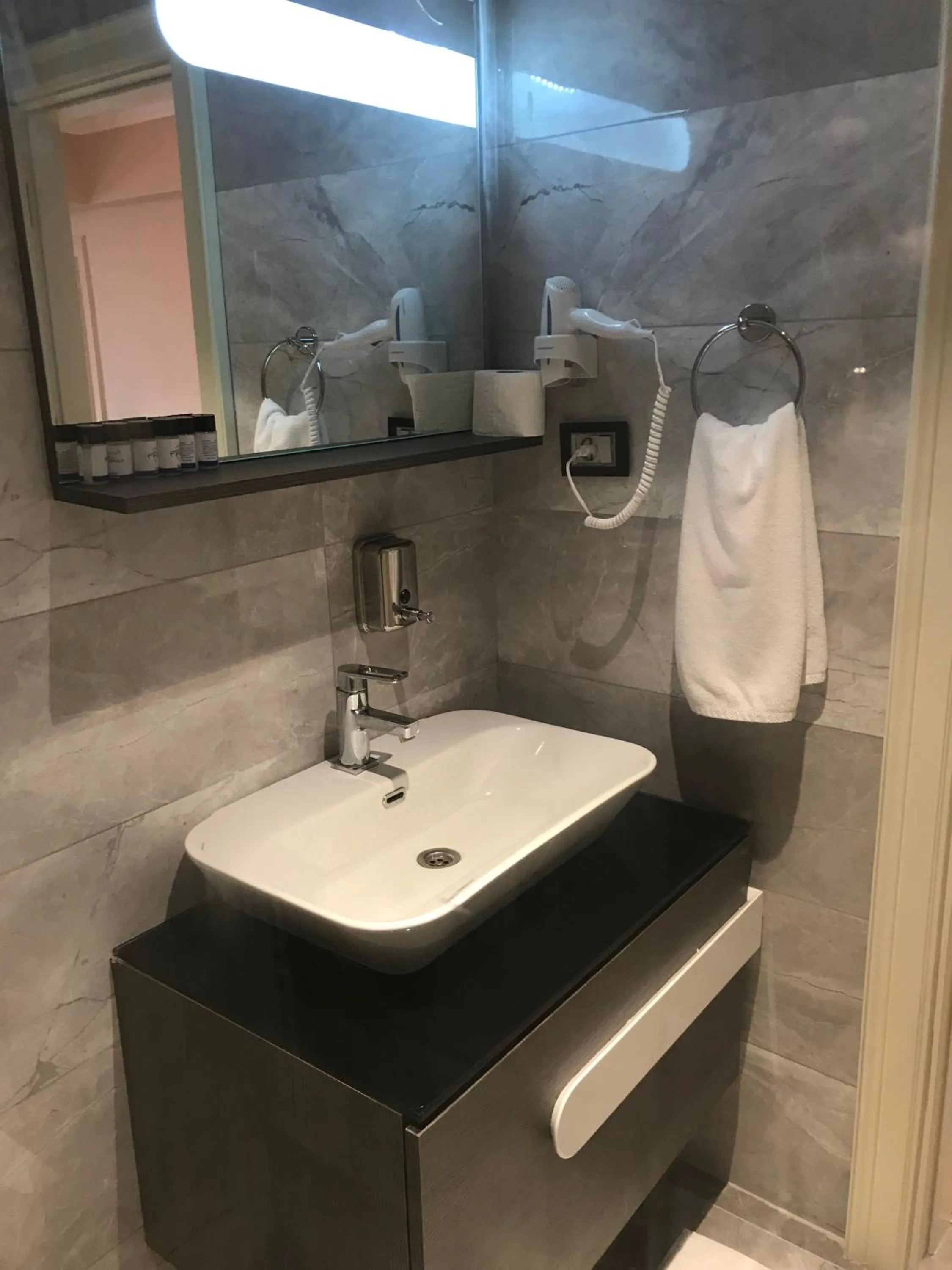 Bathroom in Fimka Hotel