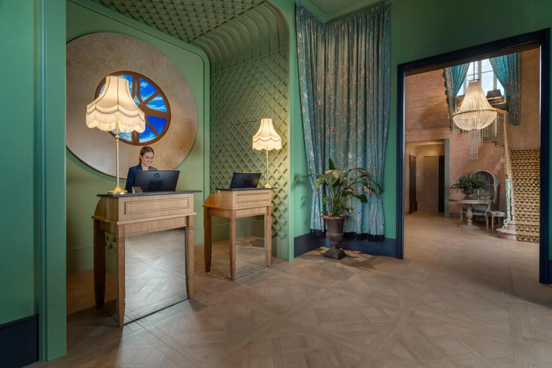 Lobby or reception in Nuvole Garden Hotel