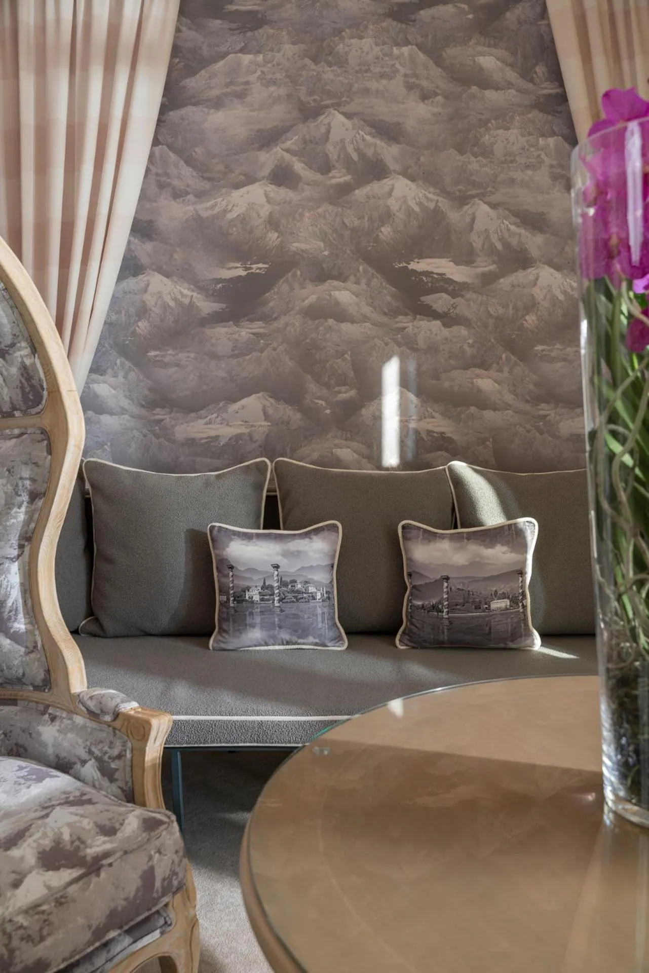 Living room in Nuvole Garden Hotel