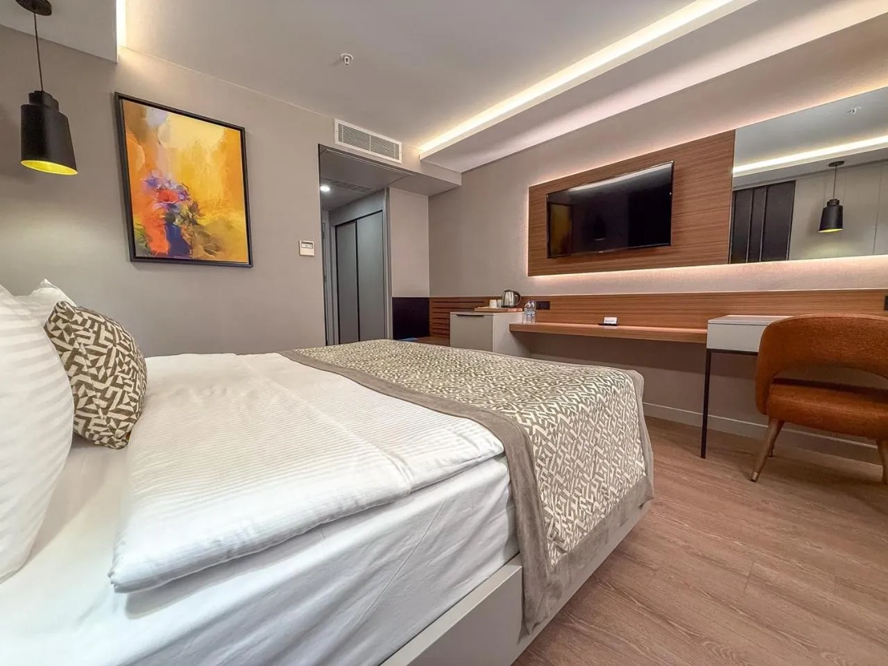 Bedroom, Bed in Dedeman Adana