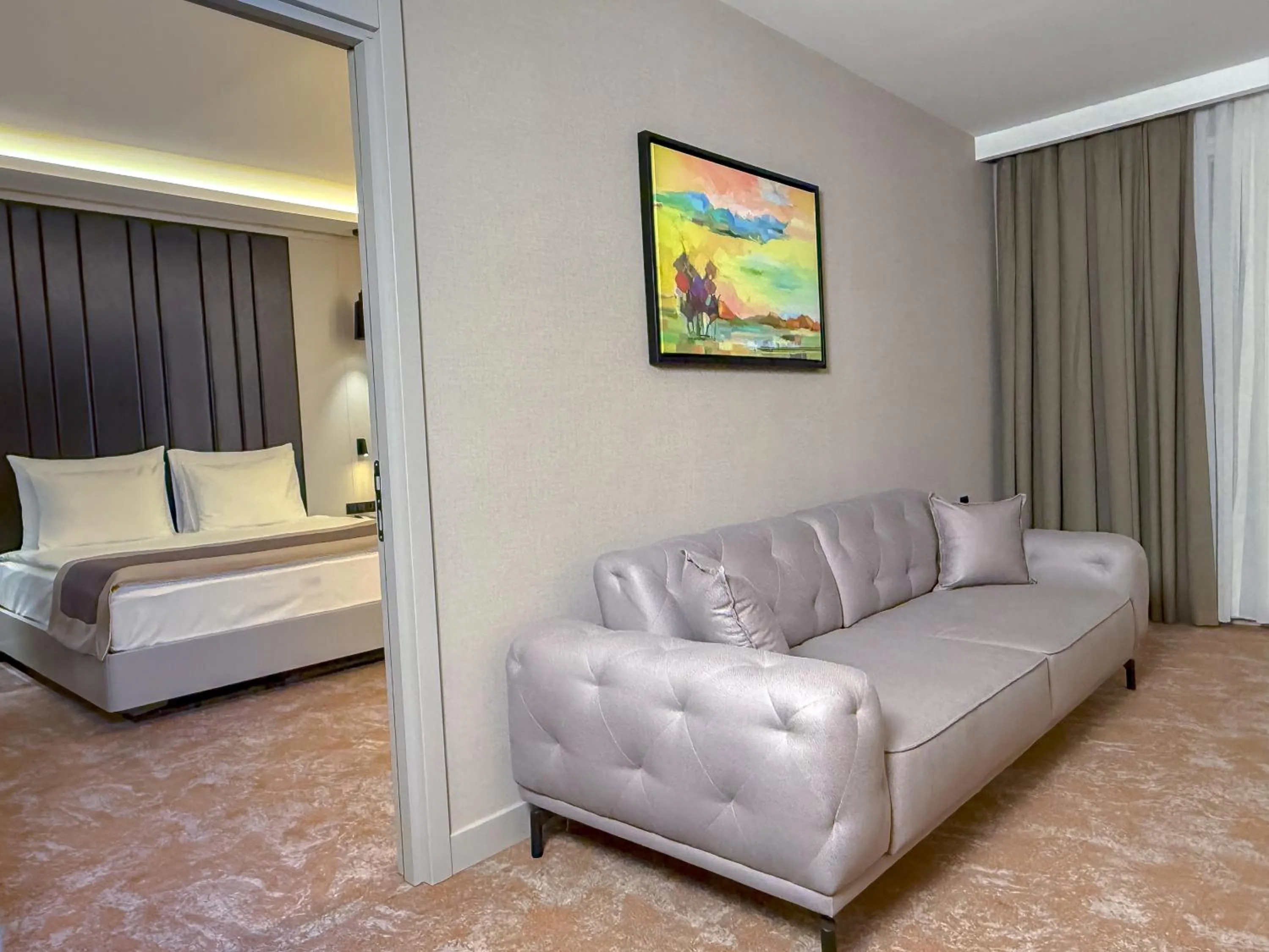 Living room, Bed in Dedeman Adana
