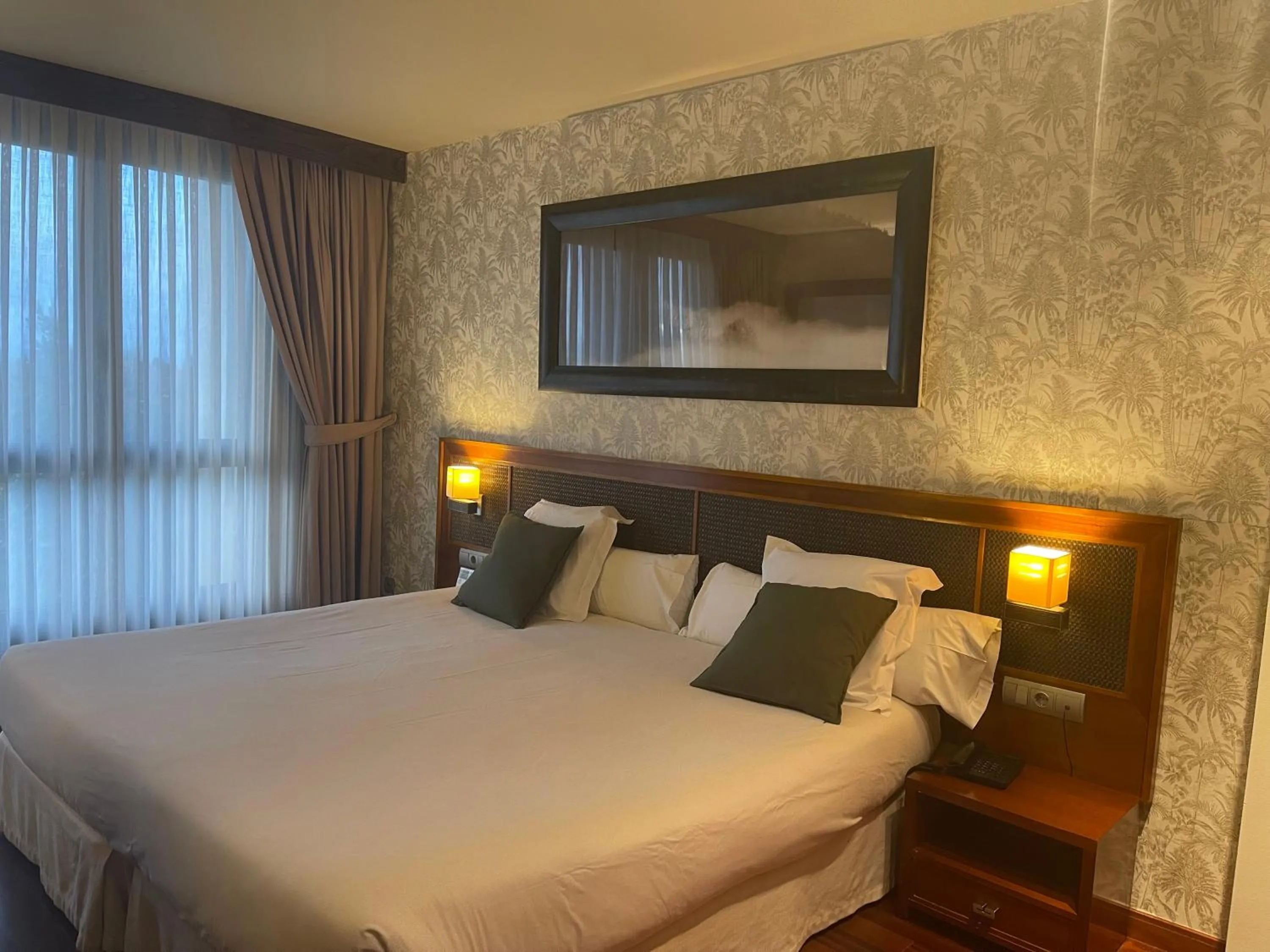 Bedroom, Bed in Hosteria de Torazo Nature Hotel & Spa