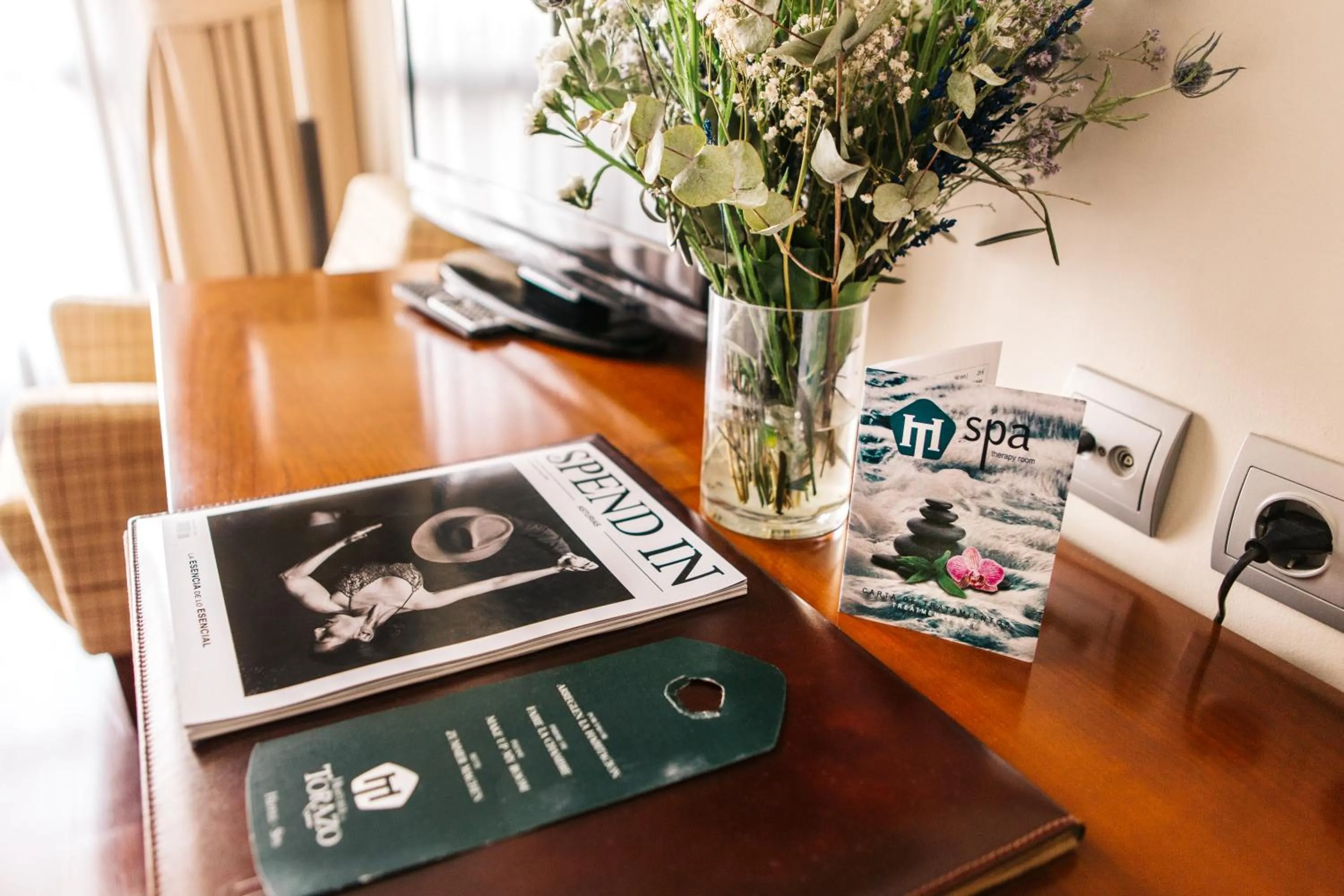 Seating area in Hosteria de Torazo Nature Hotel & Spa