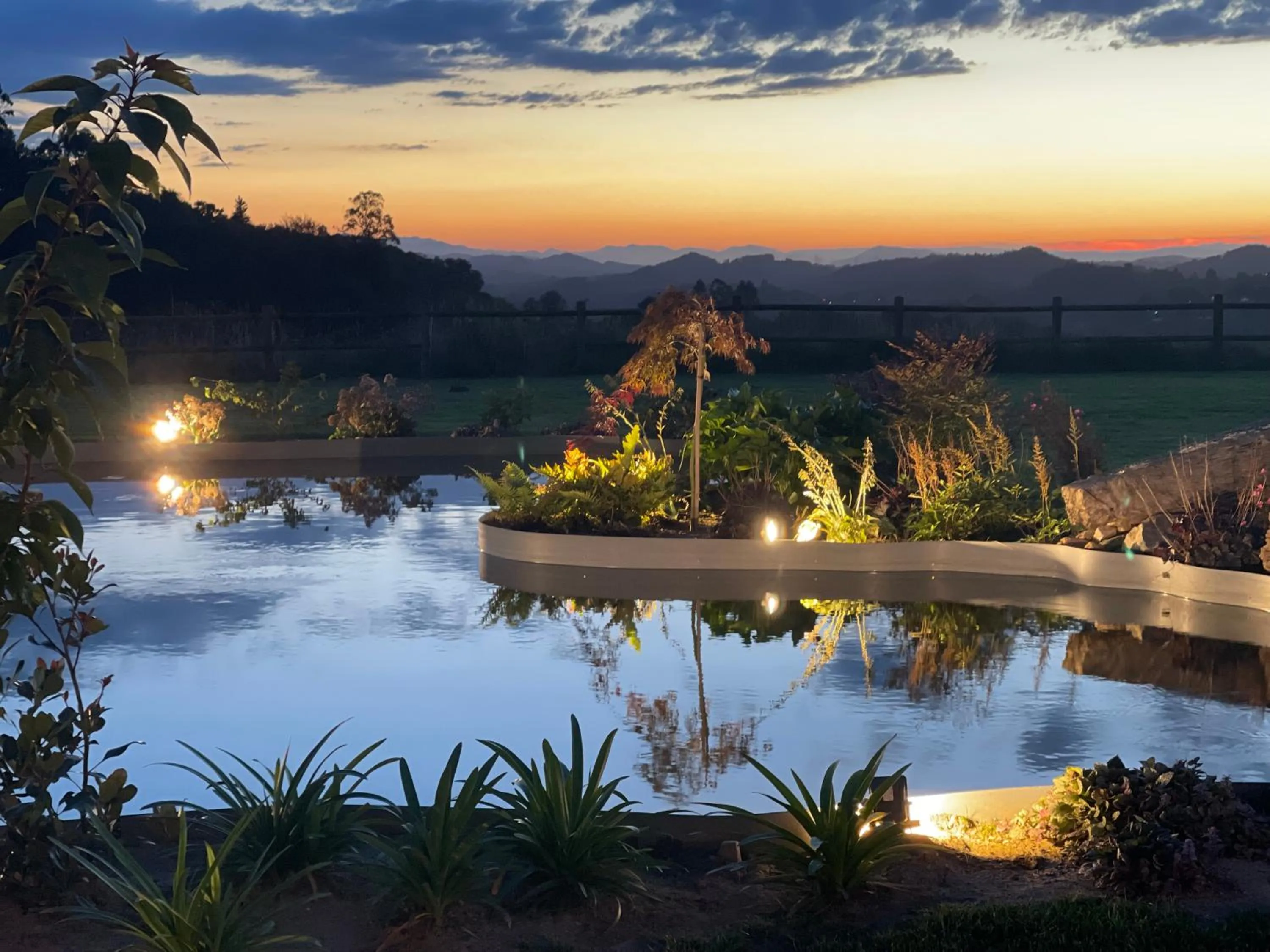 Lake view in Hosteria de Torazo Nature Hotel & Spa