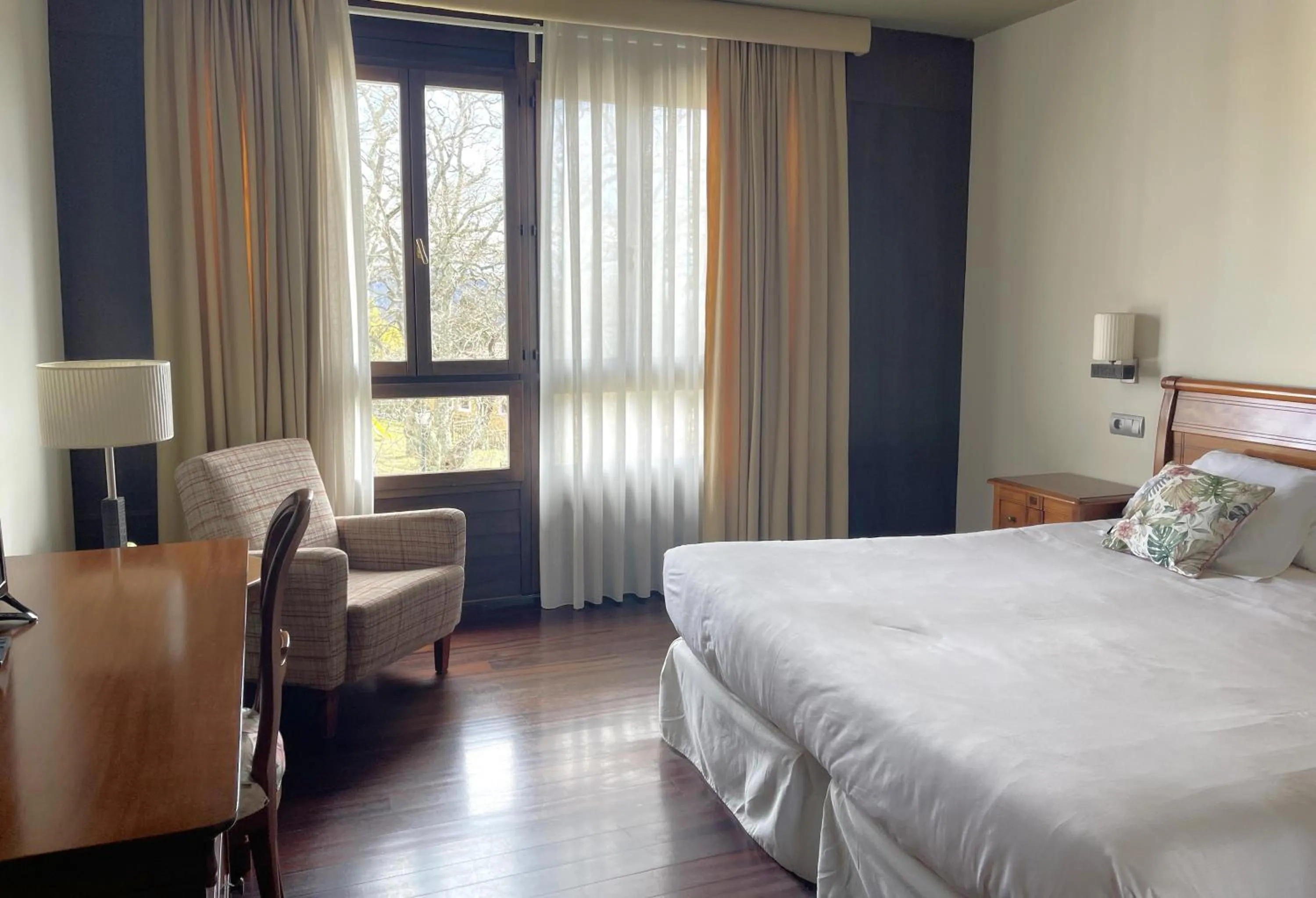 Bedroom, Bed in Hosteria de Torazo Nature Hotel & Spa