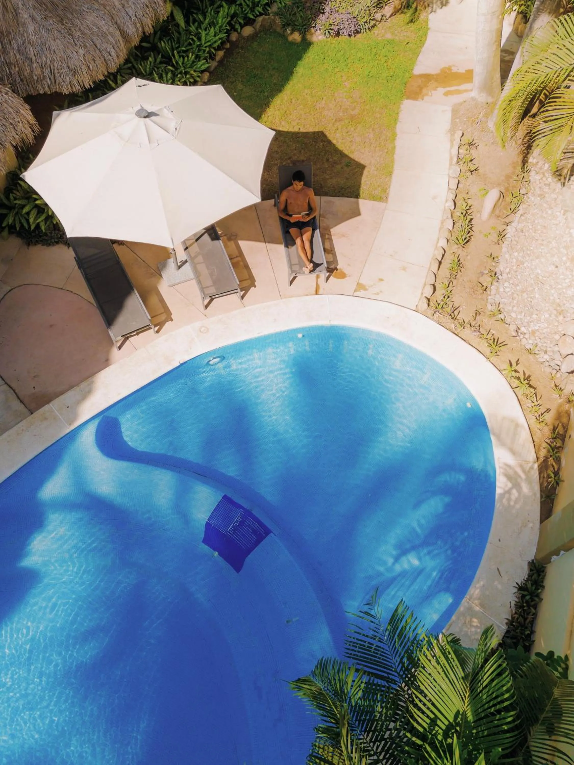 Swimming pool in Casa Real Sayulita Hotel Boutique