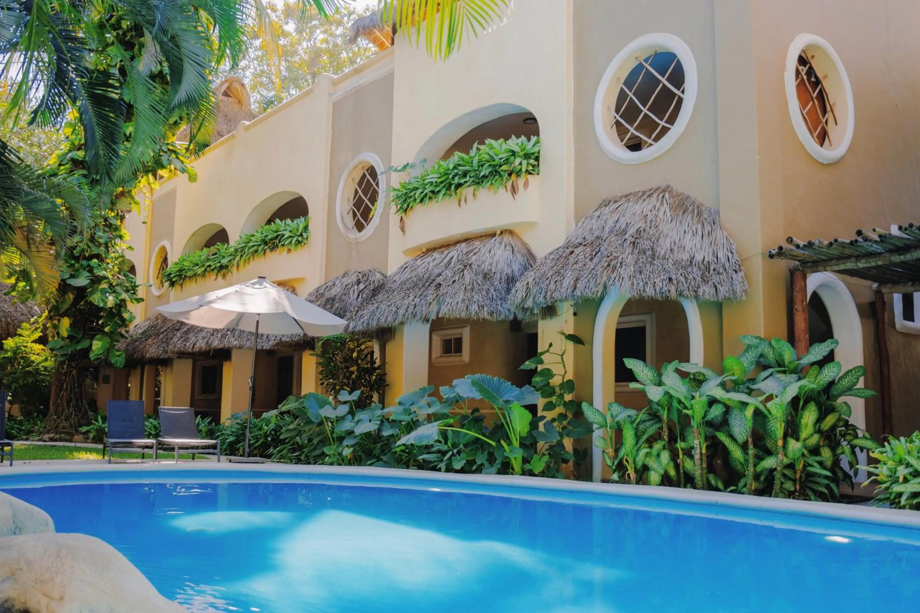 Swimming pool in Casa Real Sayulita Hotel Boutique