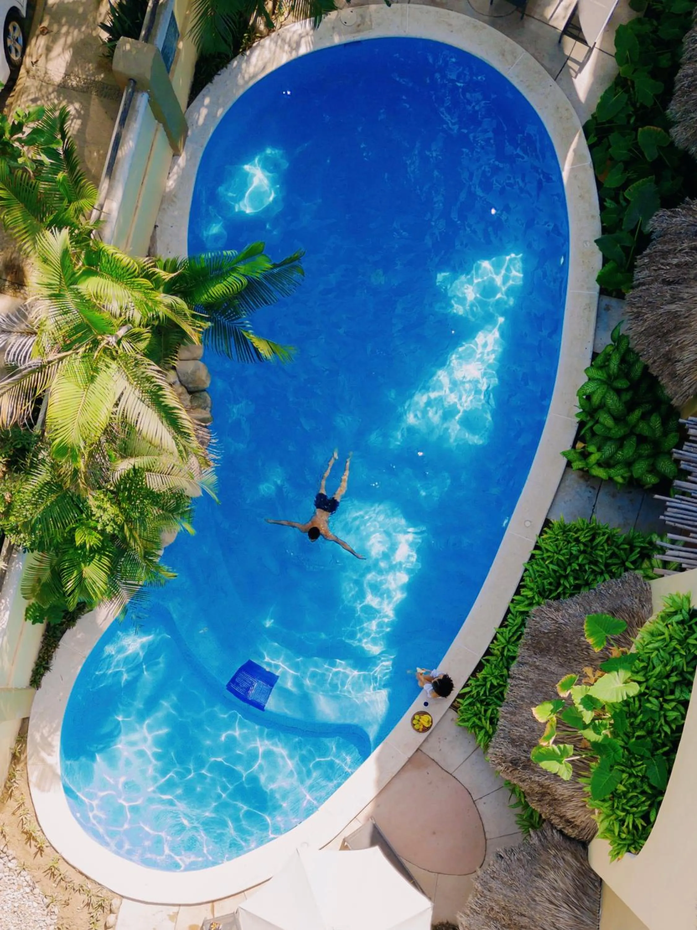 Pool view in Casa Real Sayulita Hotel Boutique