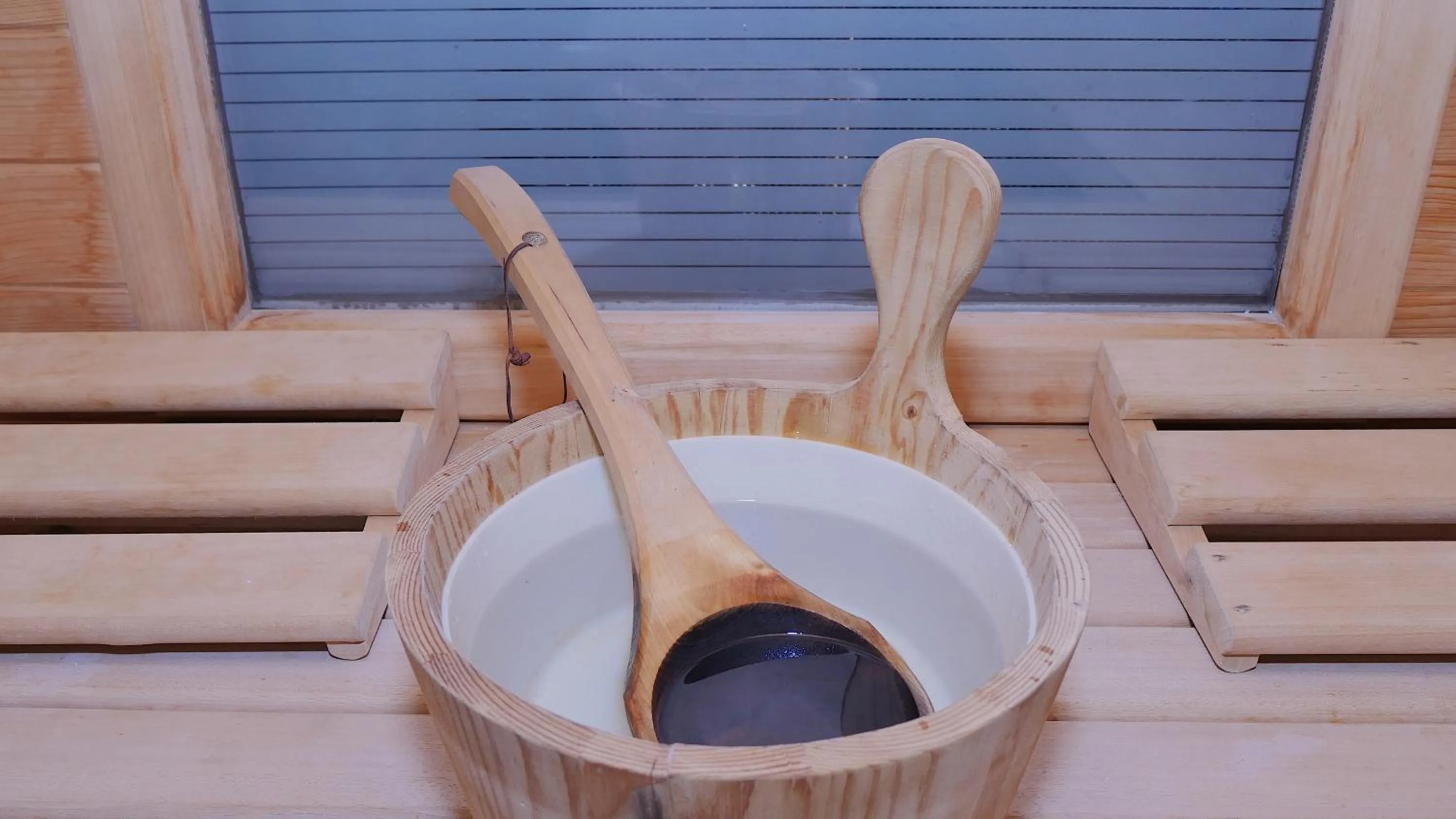 Sauna in Bungalows Los Almendros - Exclusive Vacation Club