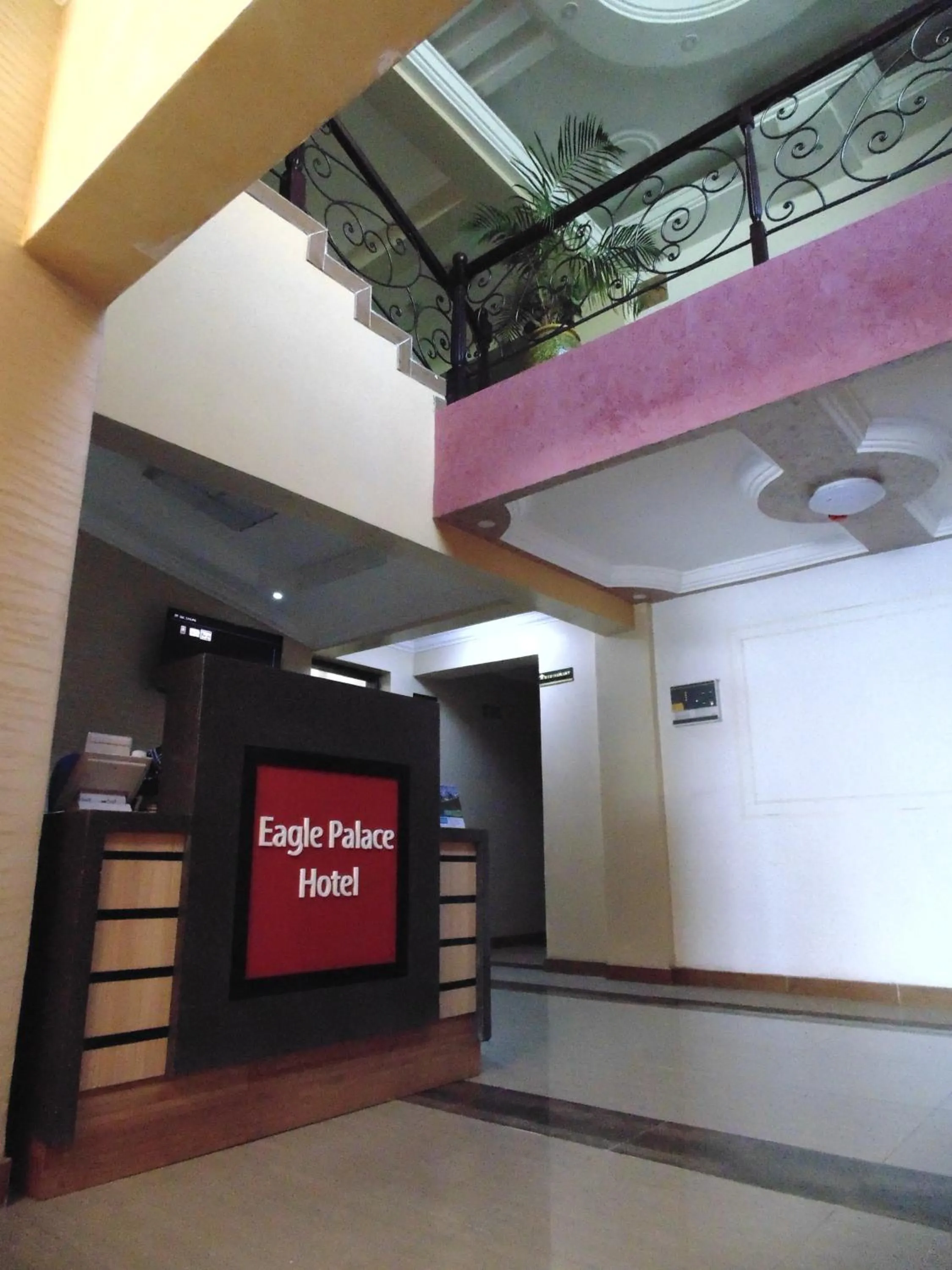 Lobby or reception in Eagle Palace Hotel