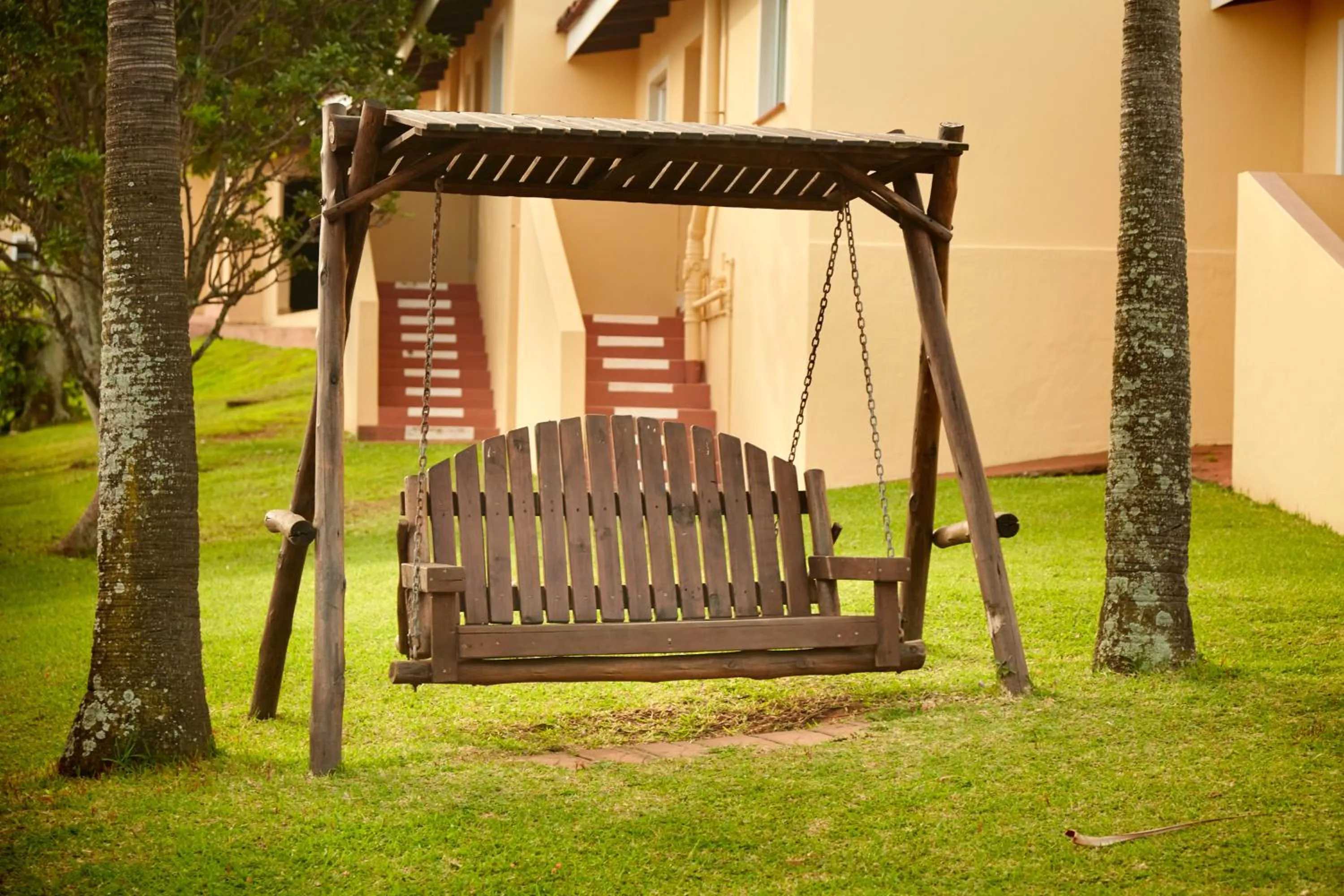 Garden in First Group Chaka's Rock Chalets