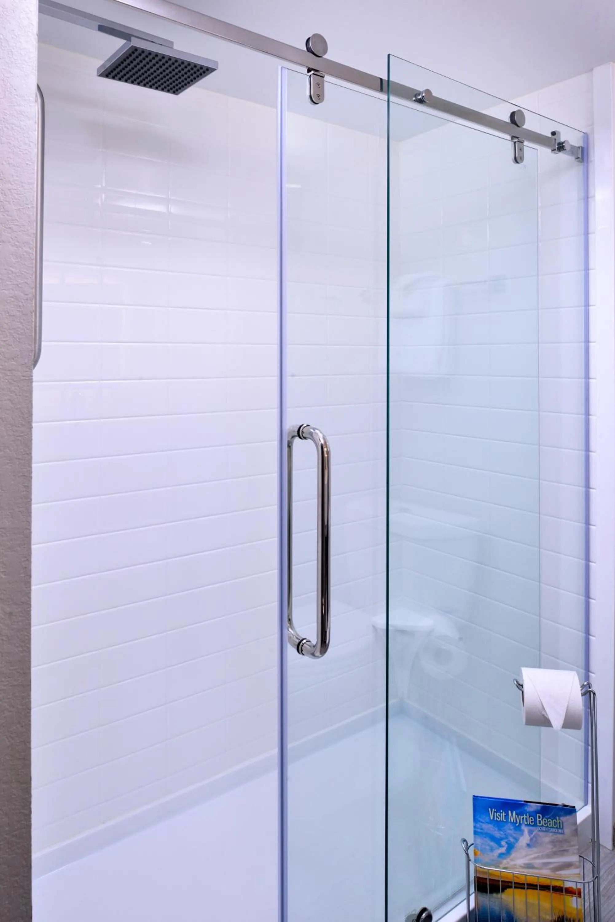 Shower in Cabana Shores Hotel