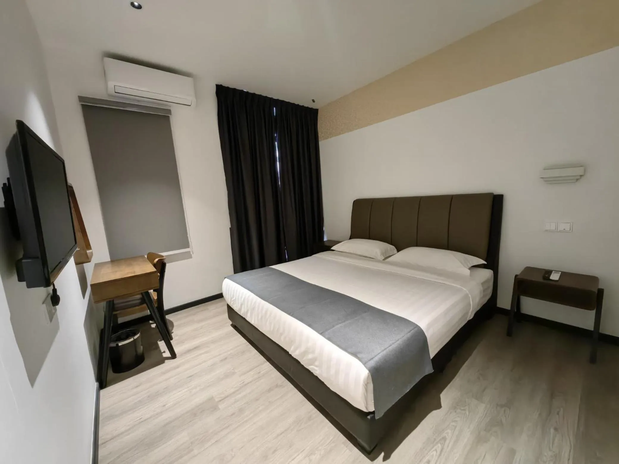 Bed in Galaxy Hotel Bandar Perda