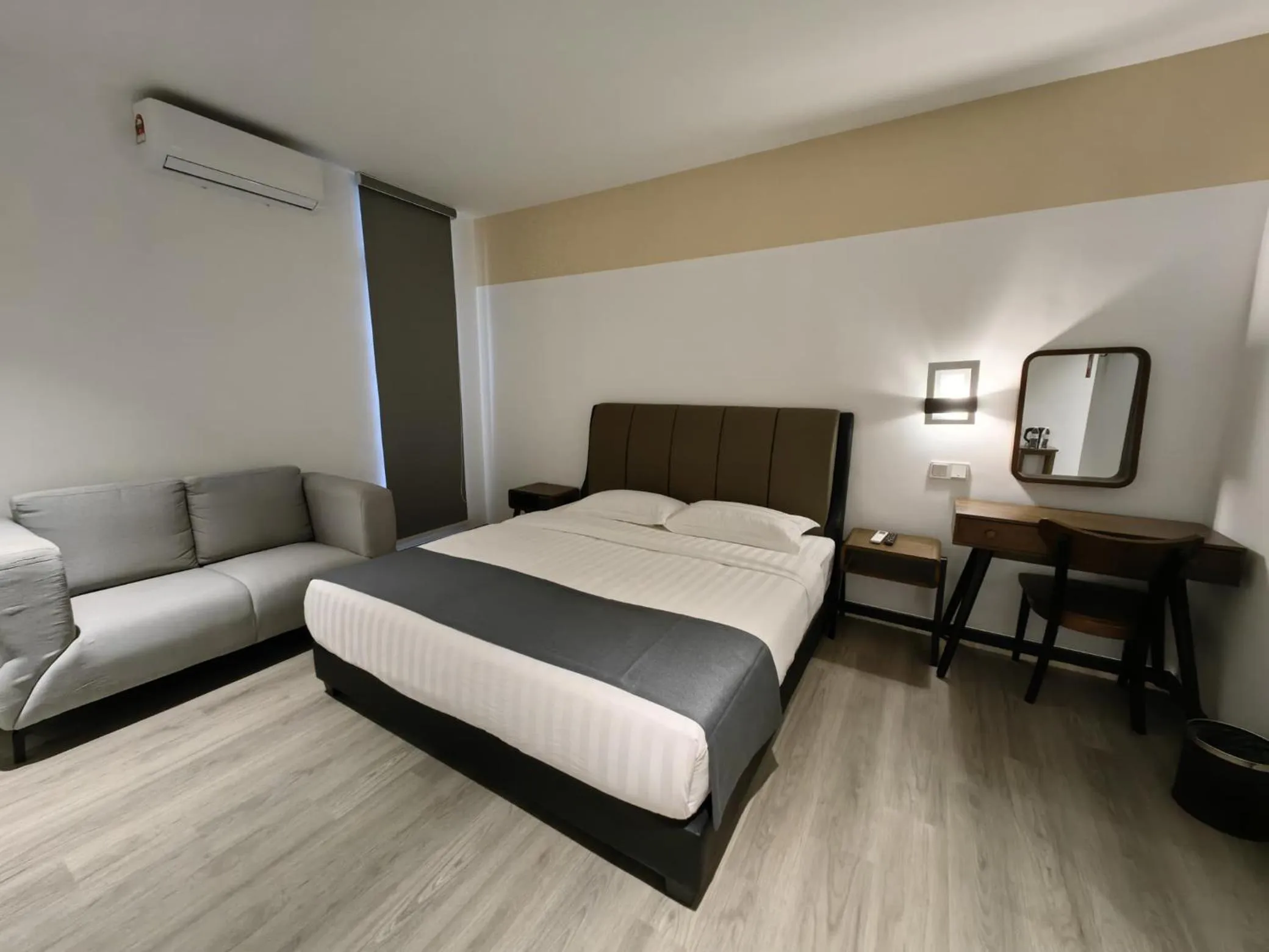 Bed in Galaxy Hotel Bandar Perda