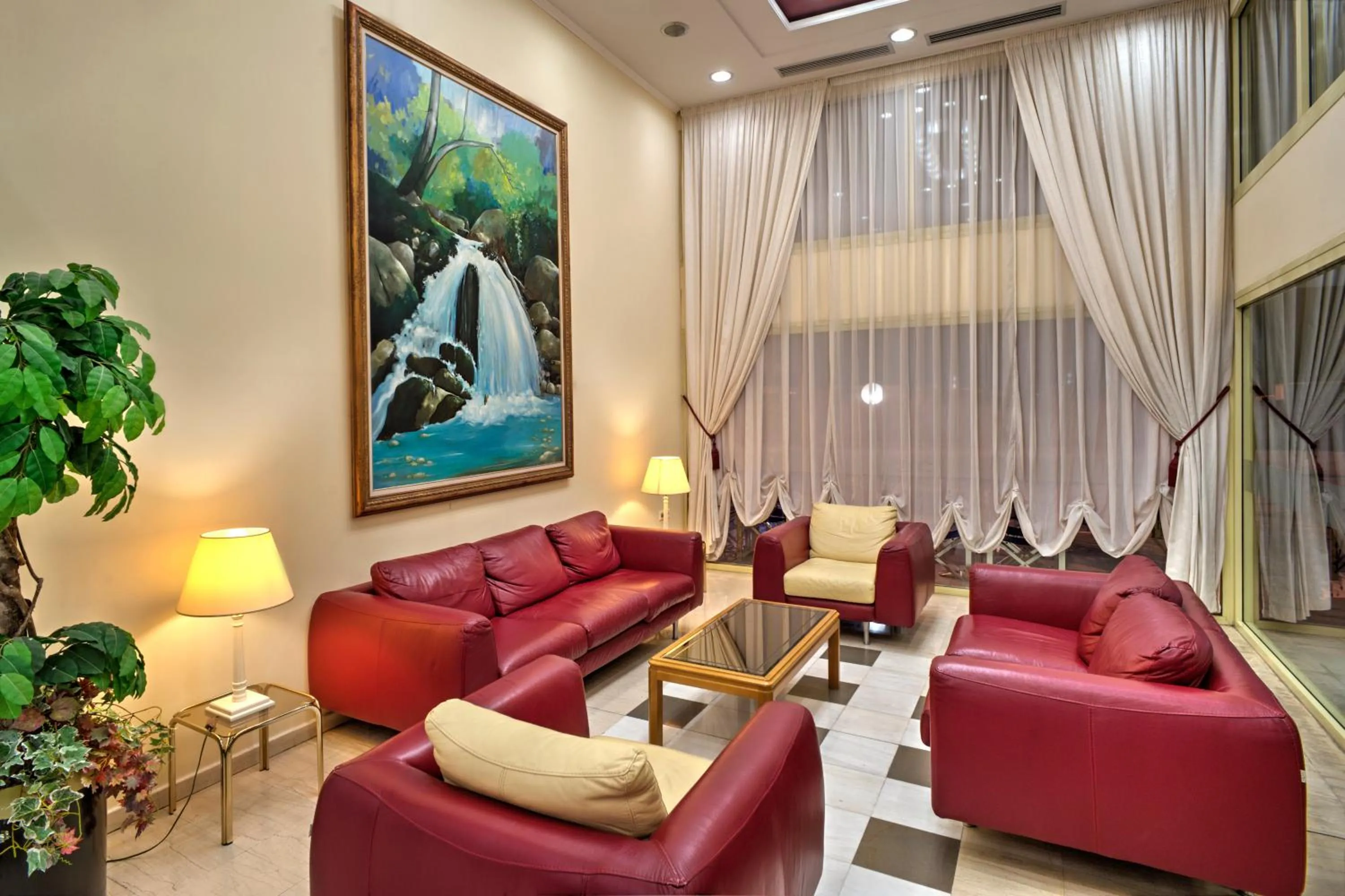 Lobby or reception in Angelika Pallas Hotel