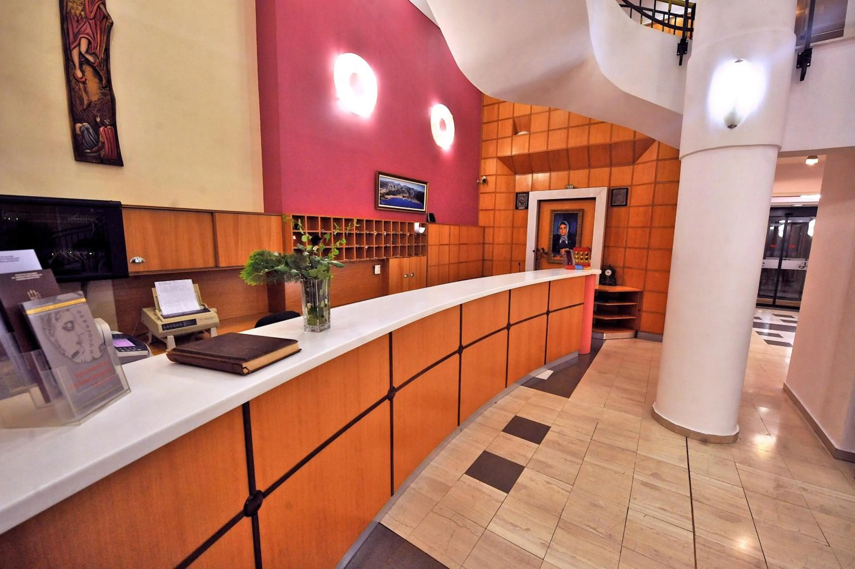 Lobby or reception in Angelika Pallas Hotel