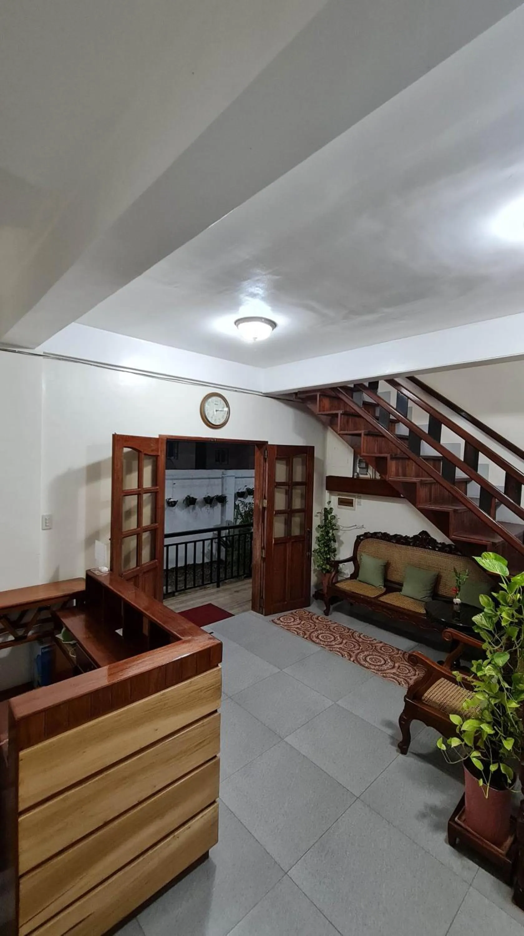 Lobby or reception in Roccksar Pension House