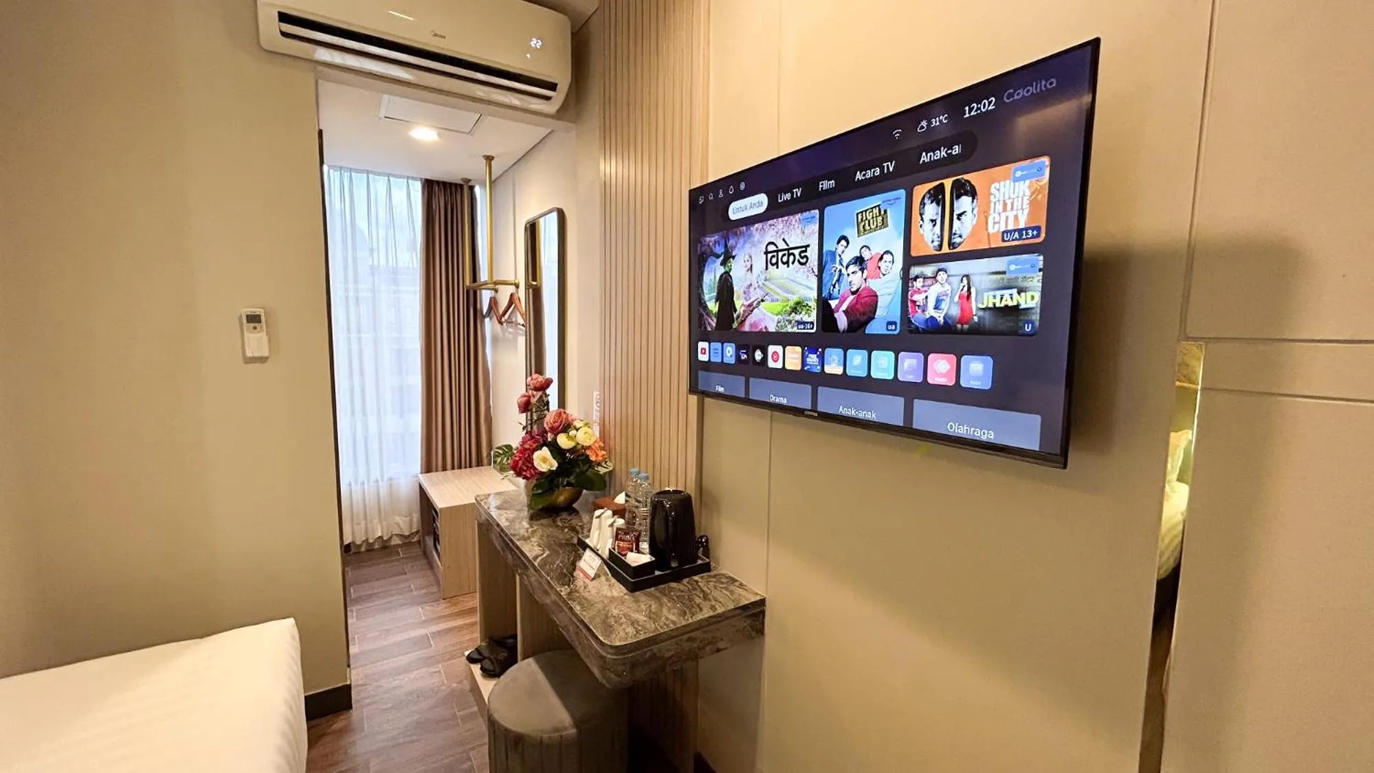 Bedroom in d'primahotel PIK Jakarta