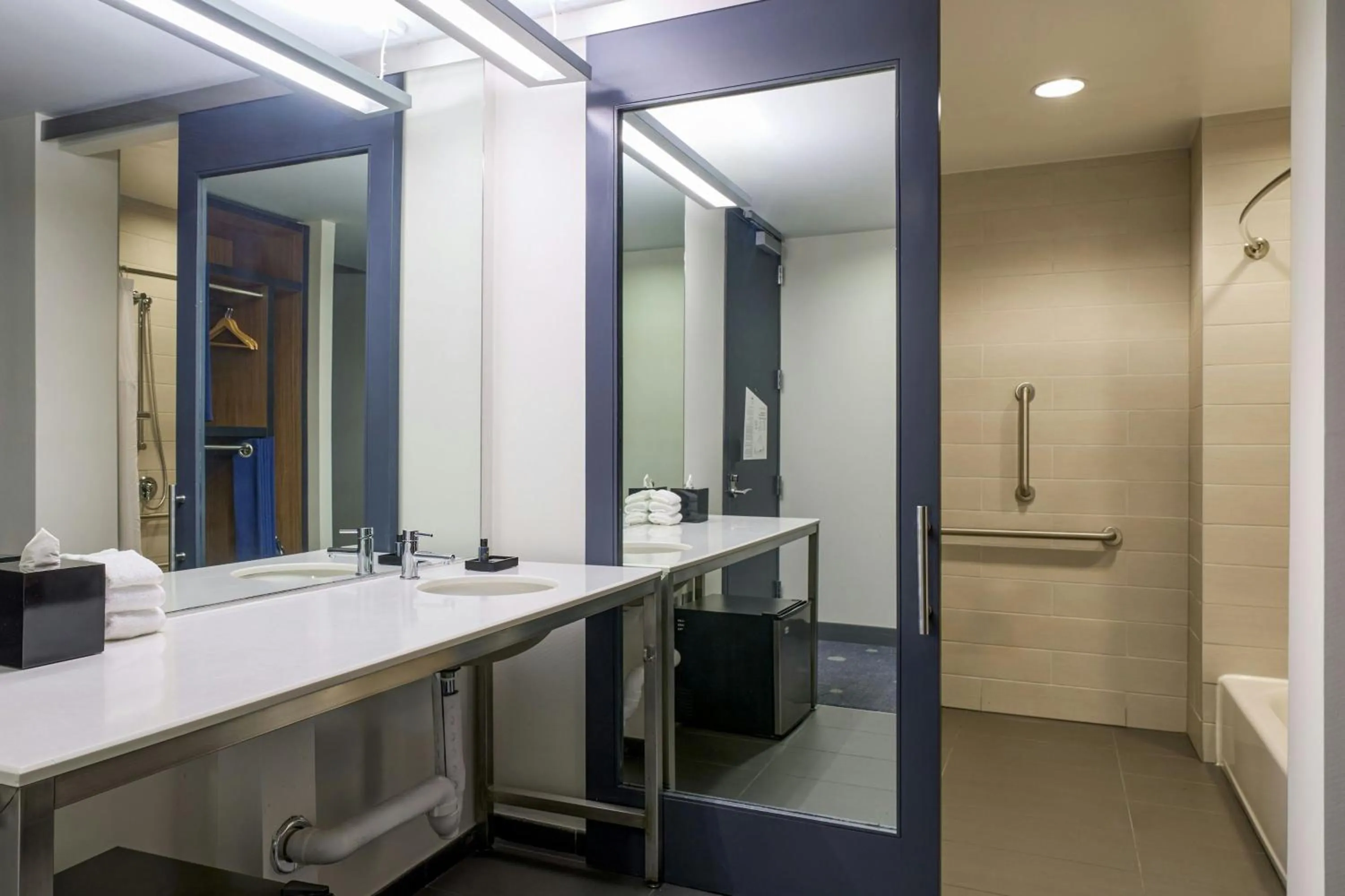 Bathroom in Aloft Durham Downtown