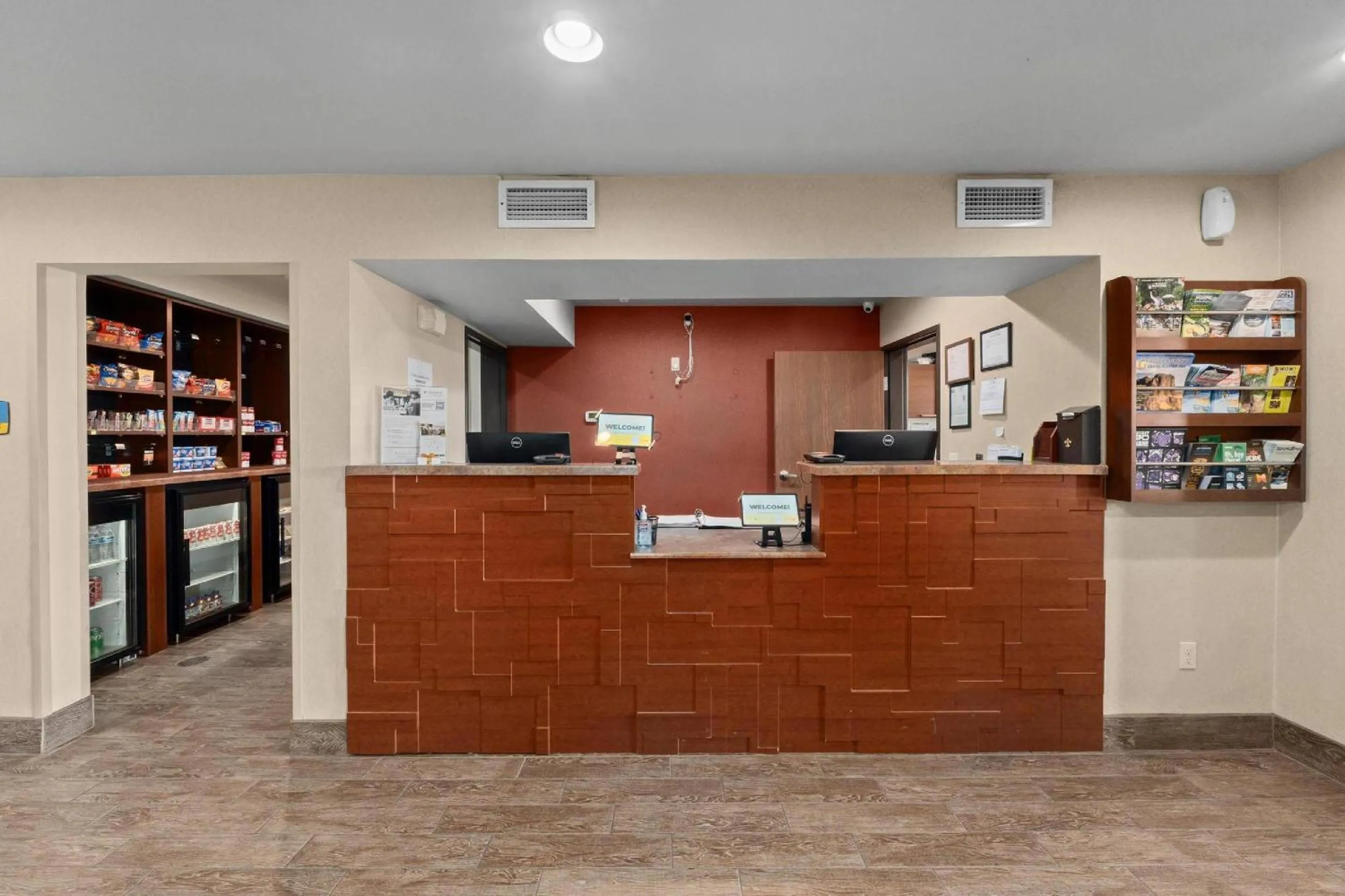 Lobby or reception in MainStay Suites Spokane Valley