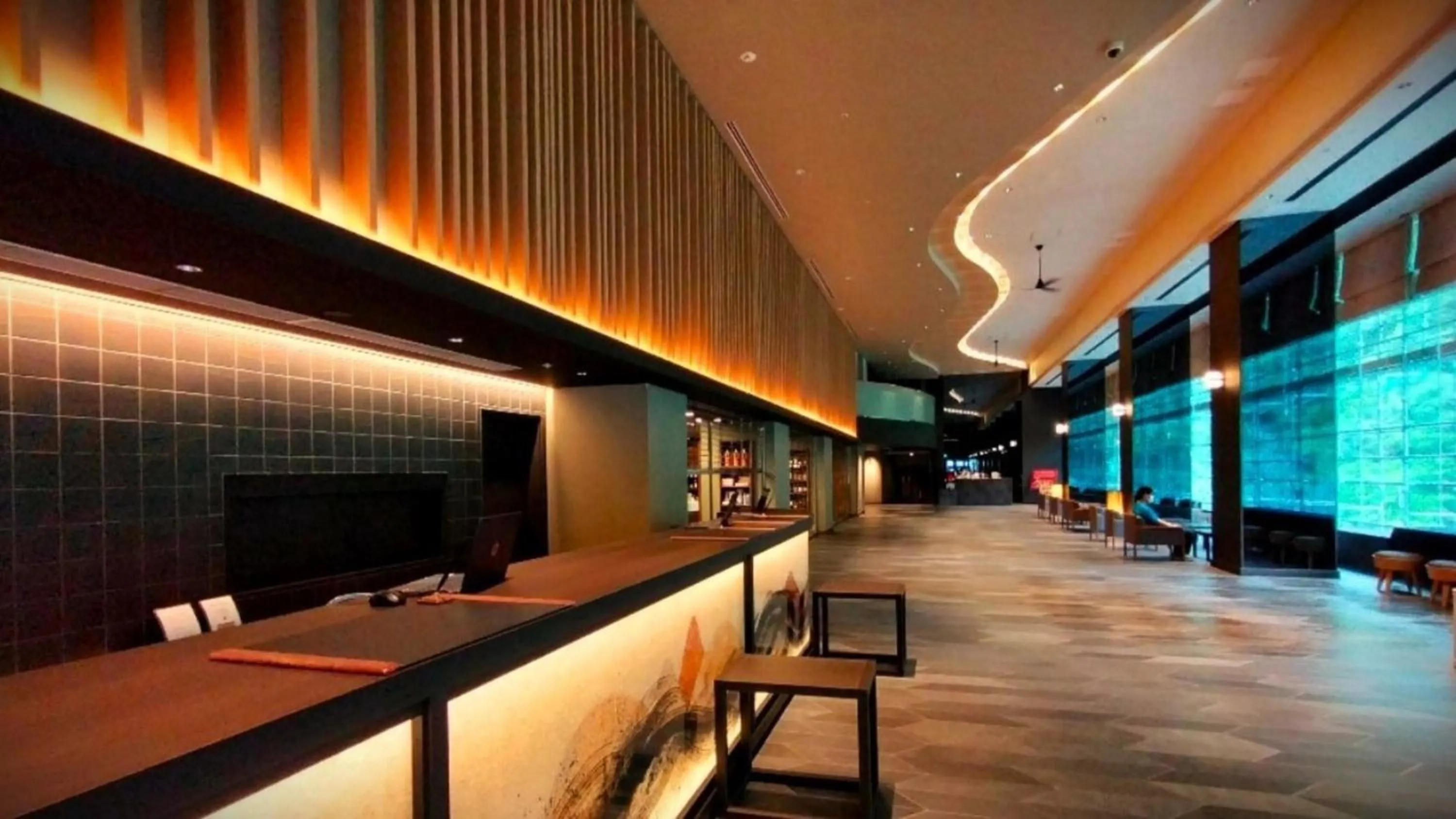 Lobby or reception in Tsuetate Onsen Hotel Hizenya