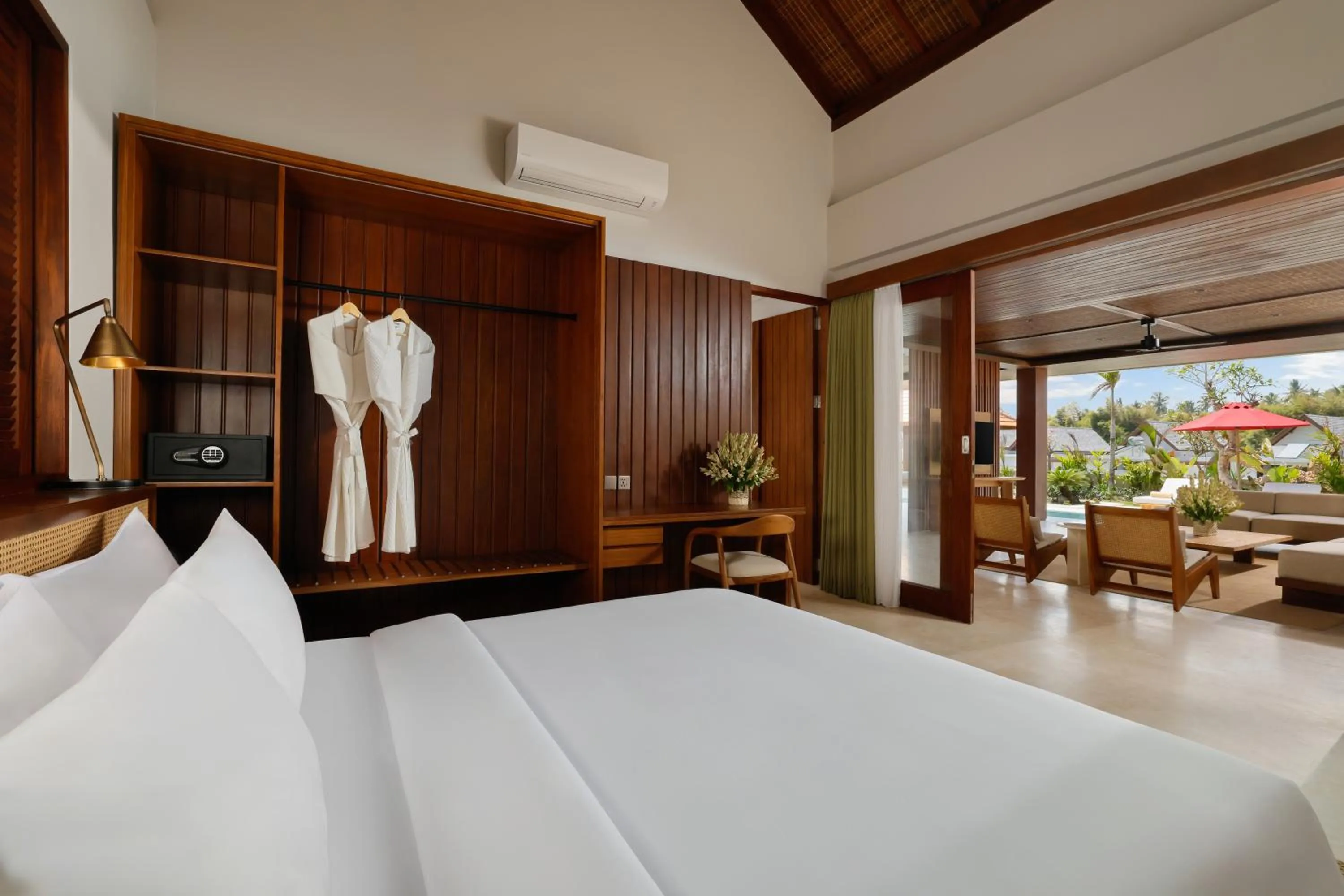 Bed in Amarta Beach Retreat by Nakula