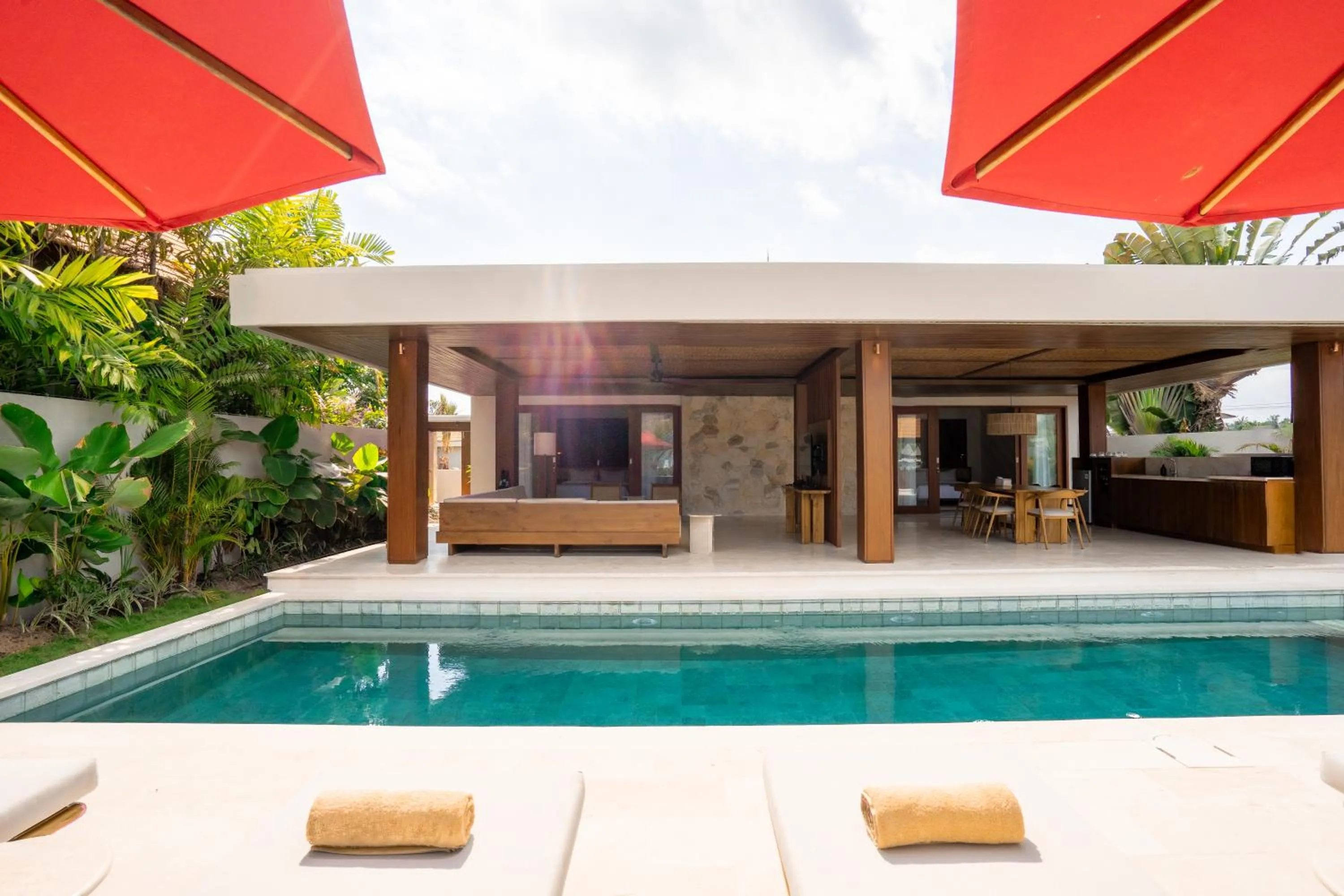 Swimming pool in Amarta Beach Retreat by Nakula