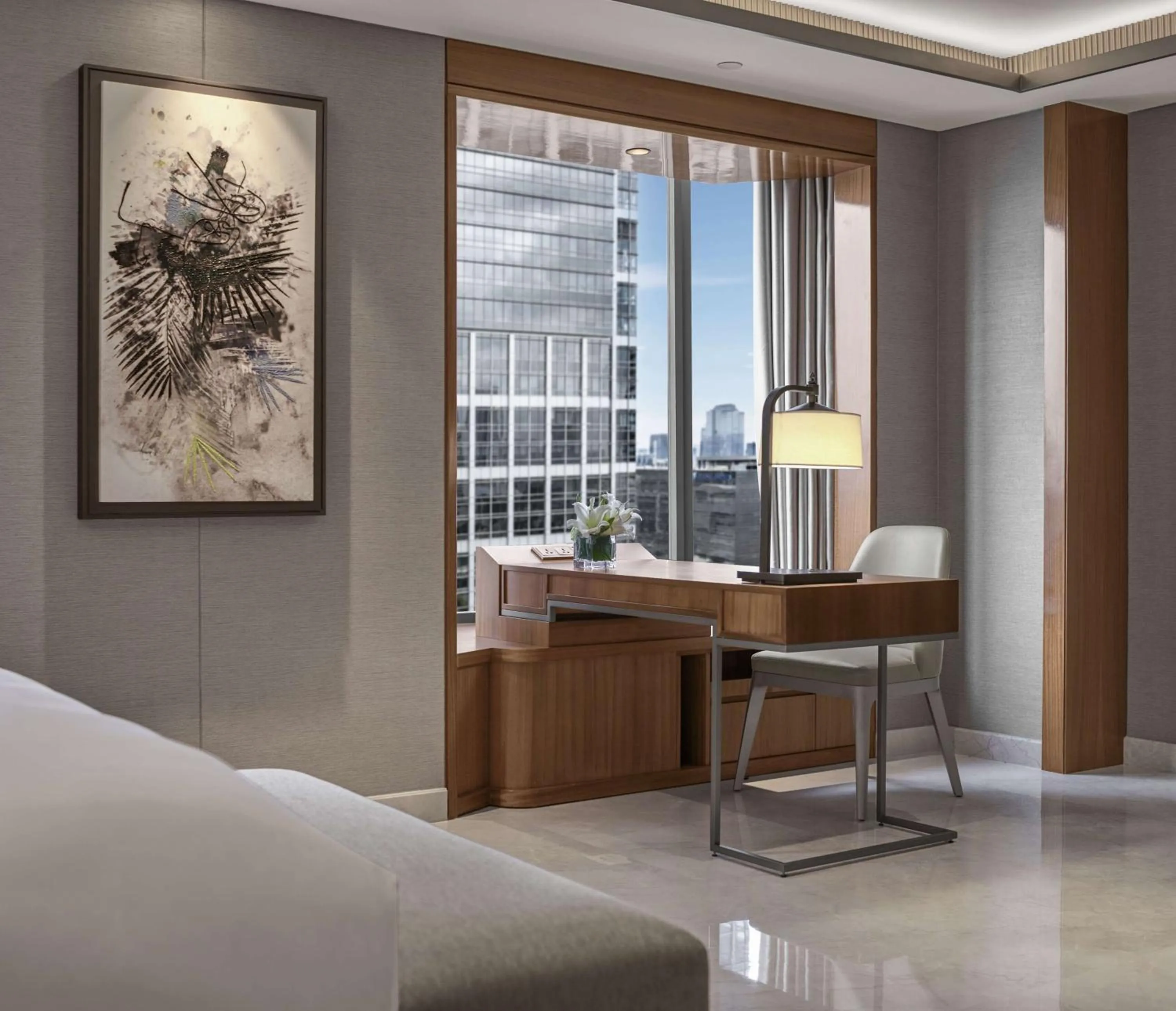 Photo of the whole room, Bed in Grand Hyatt Jakarta