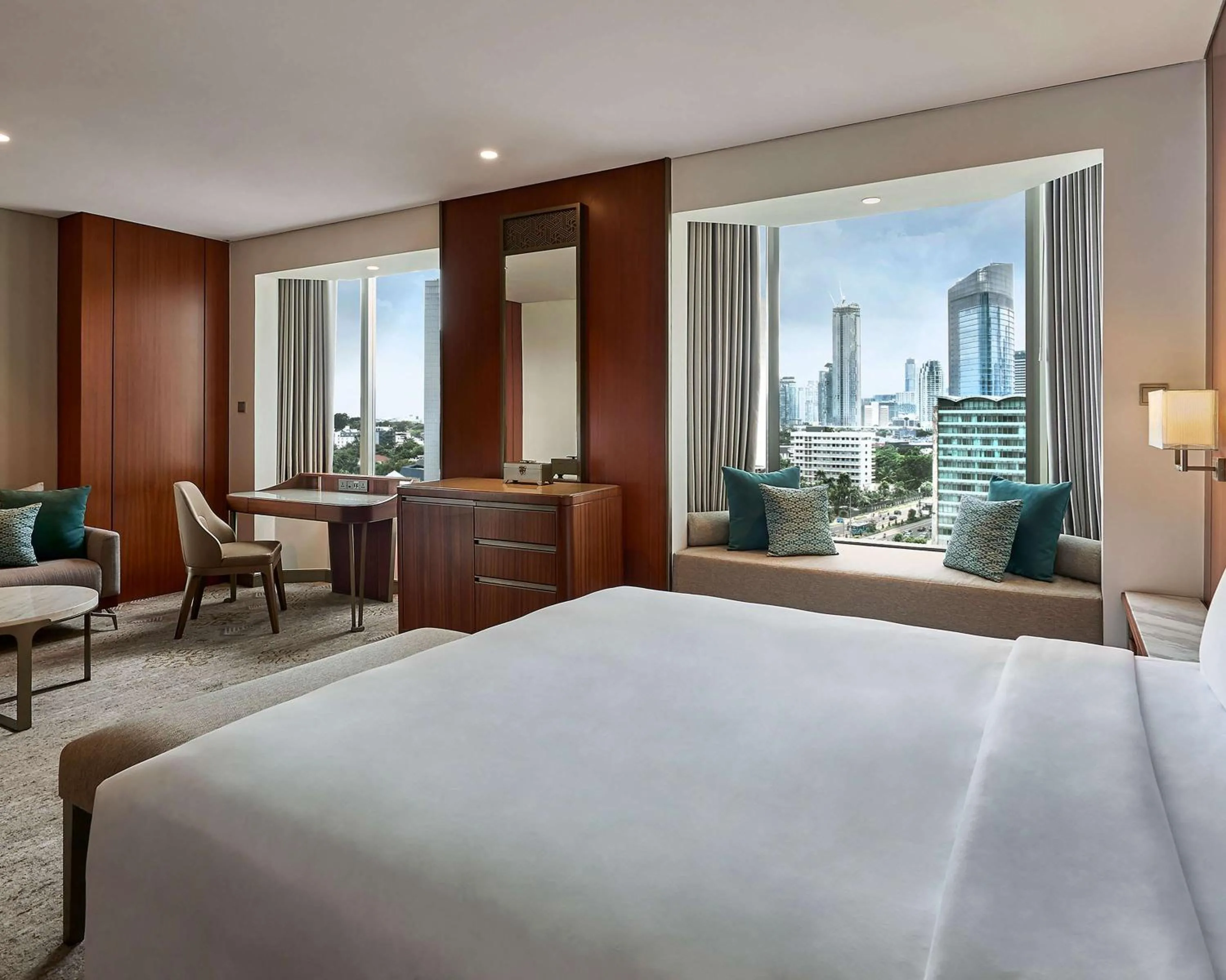 Bedroom, Bed in Grand Hyatt Jakarta