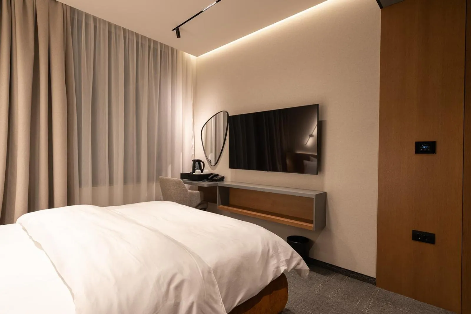 Bed in Garni Hotel Galeria