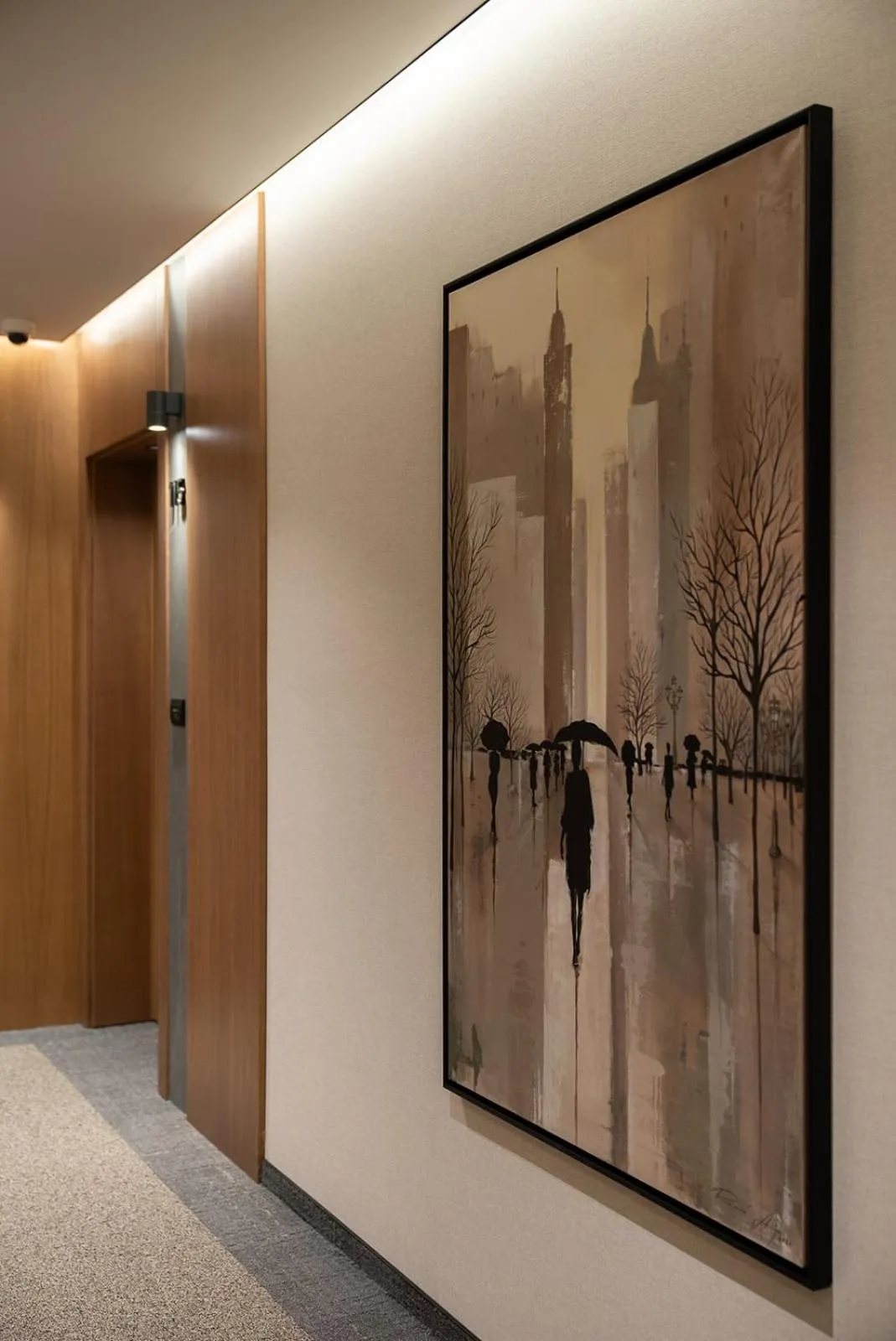 Lobby or reception in Garni Hotel Galeria