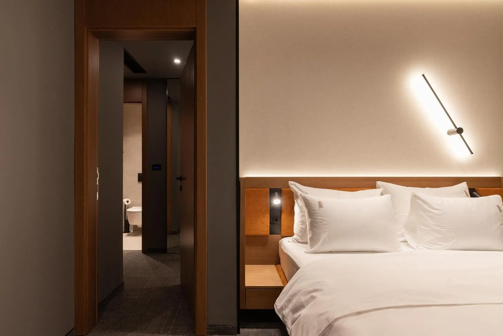 Bed in Garni Hotel Galeria