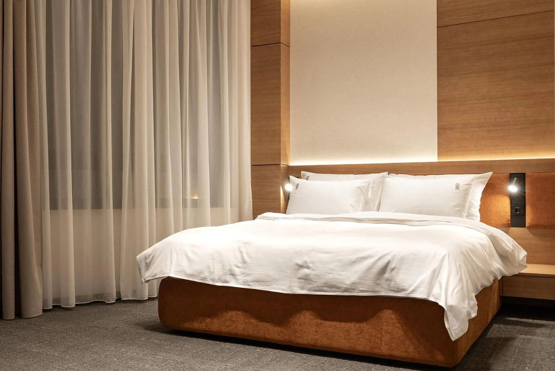 Bed in Garni Hotel Galeria