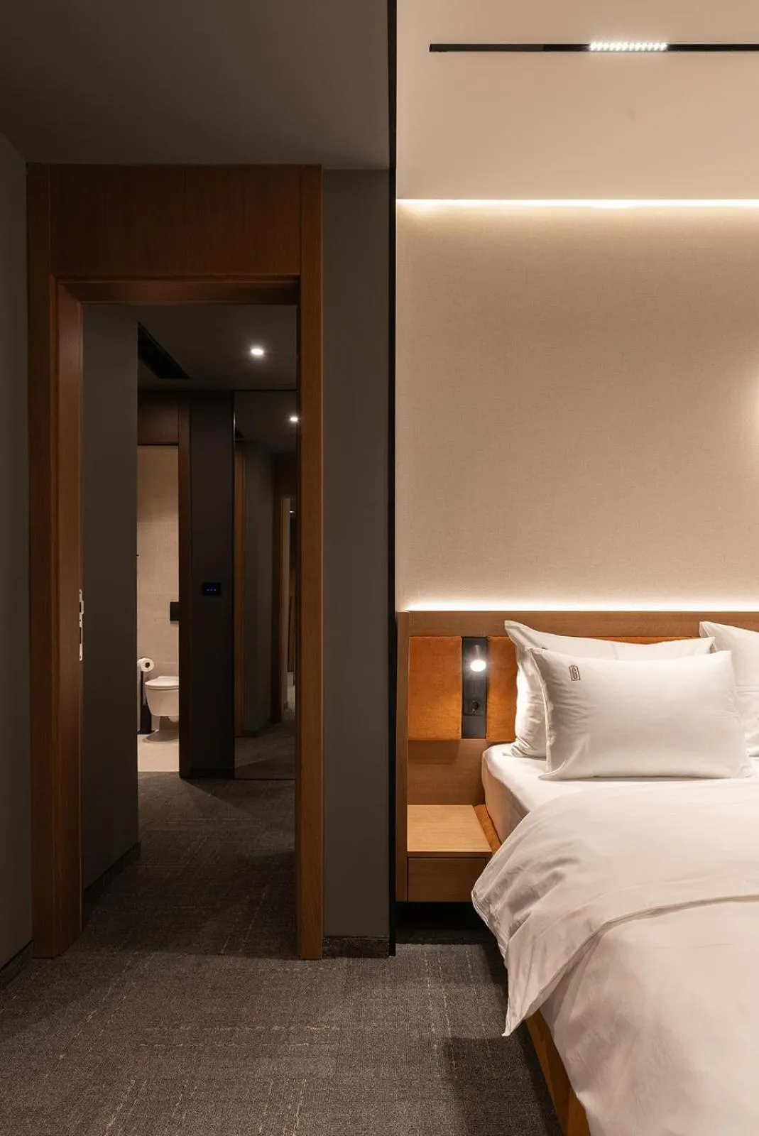 Bed in Garni Hotel Galeria