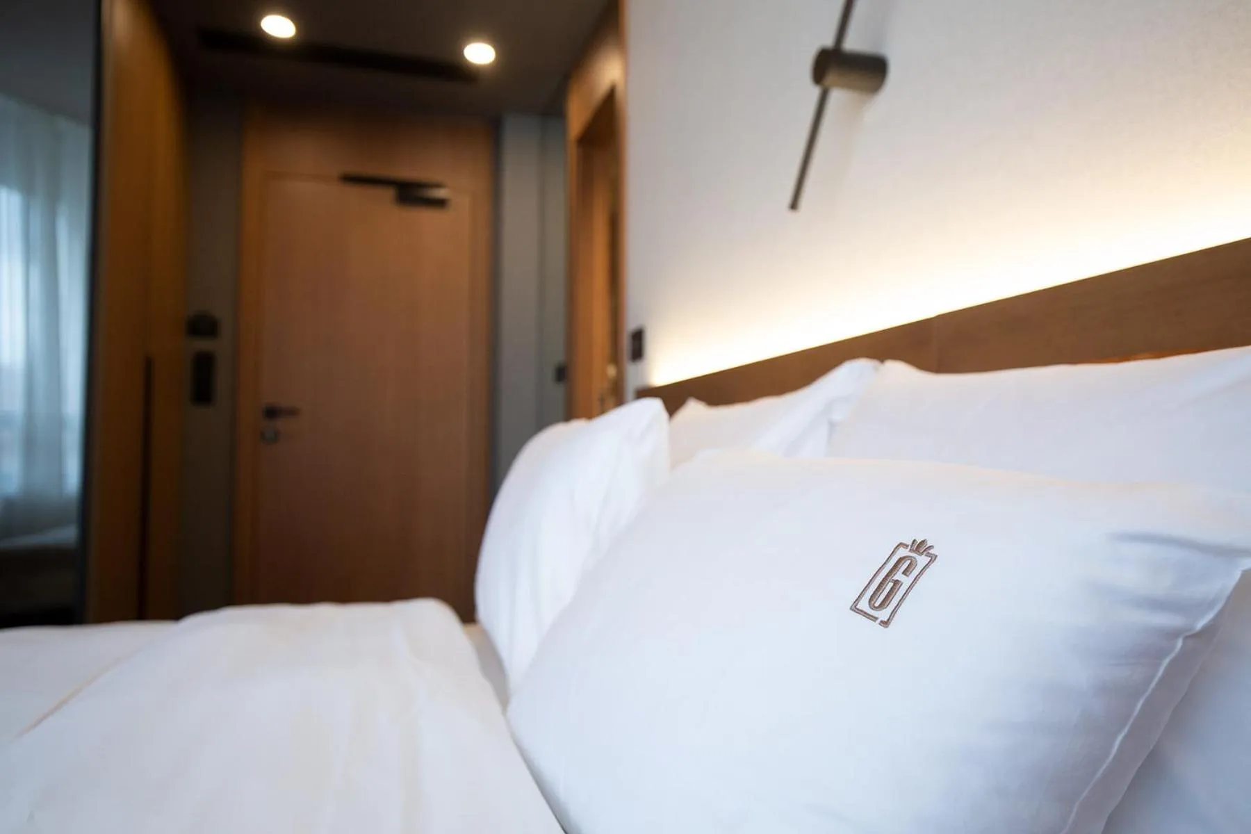 Bed in Garni Hotel Galeria