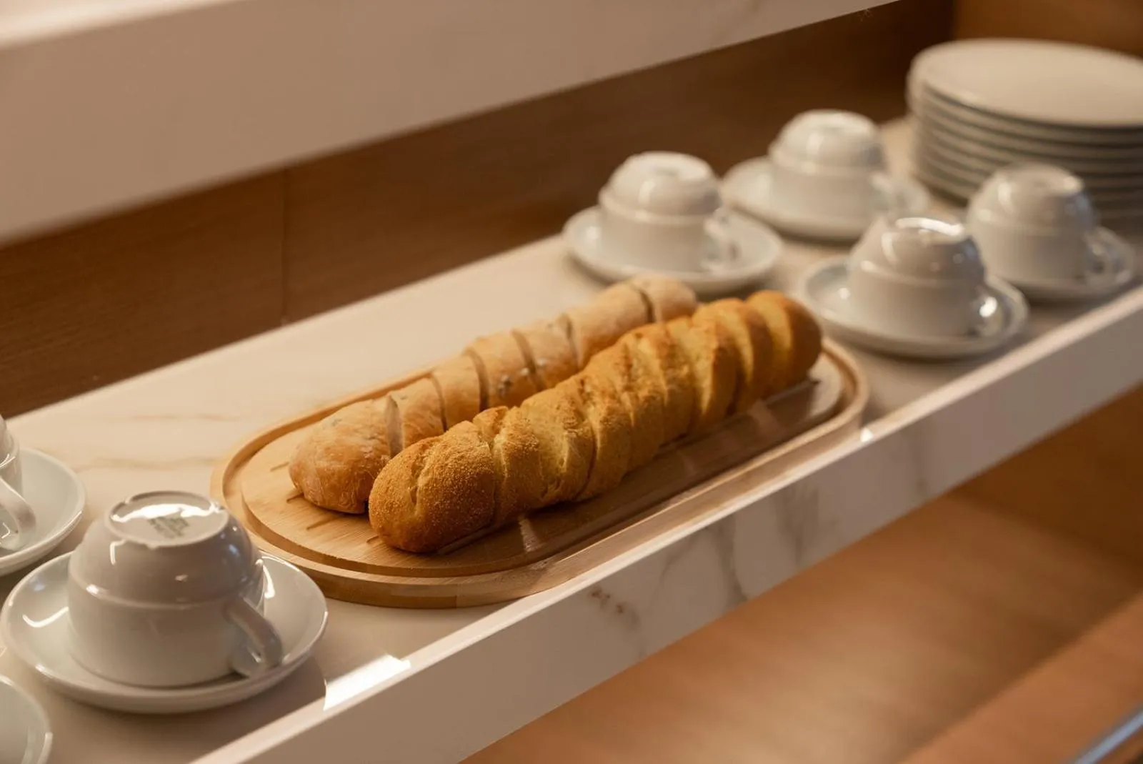 Buffet breakfast in Garni Hotel Galeria