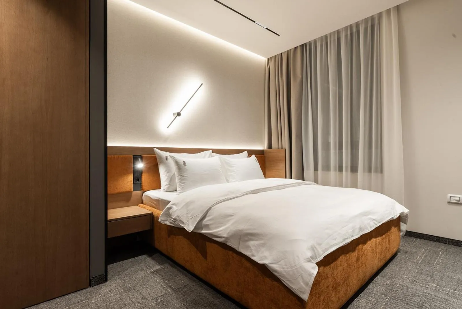 Bed in Garni Hotel Galeria