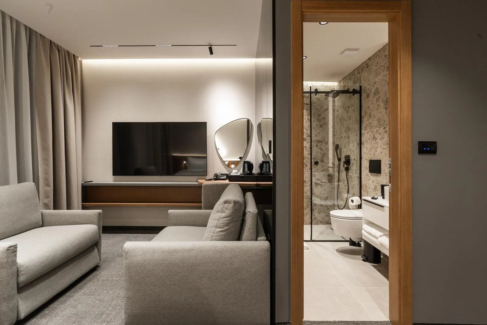 Living room in Garni Hotel Galeria