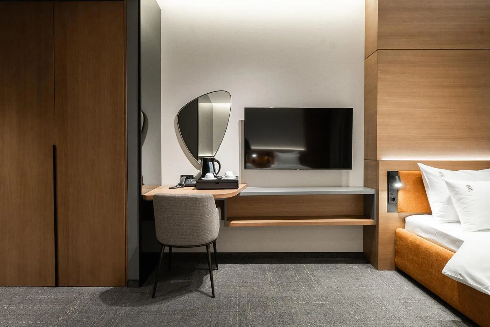 Bed in Garni Hotel Galeria