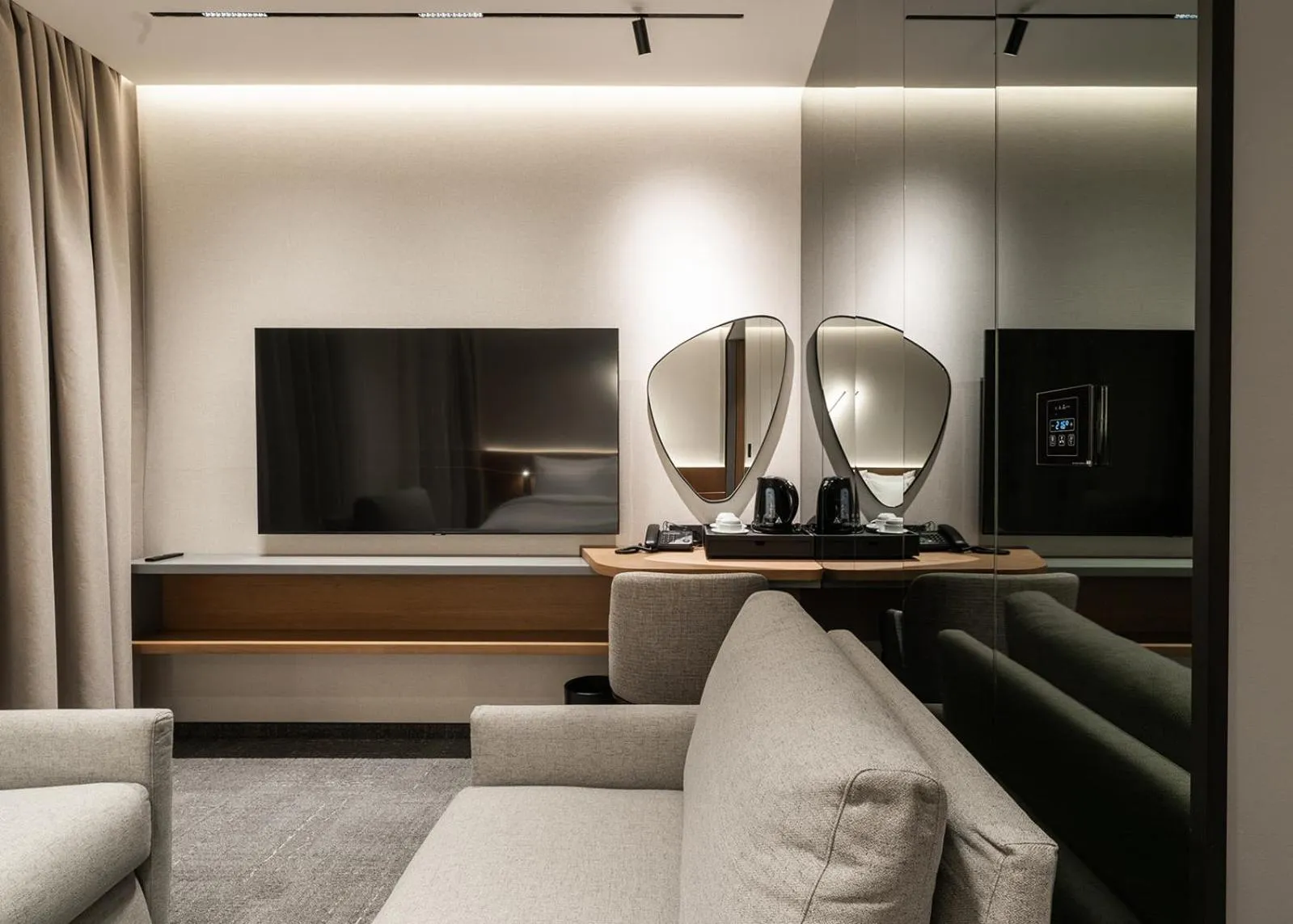 Living room in Garni Hotel Galeria