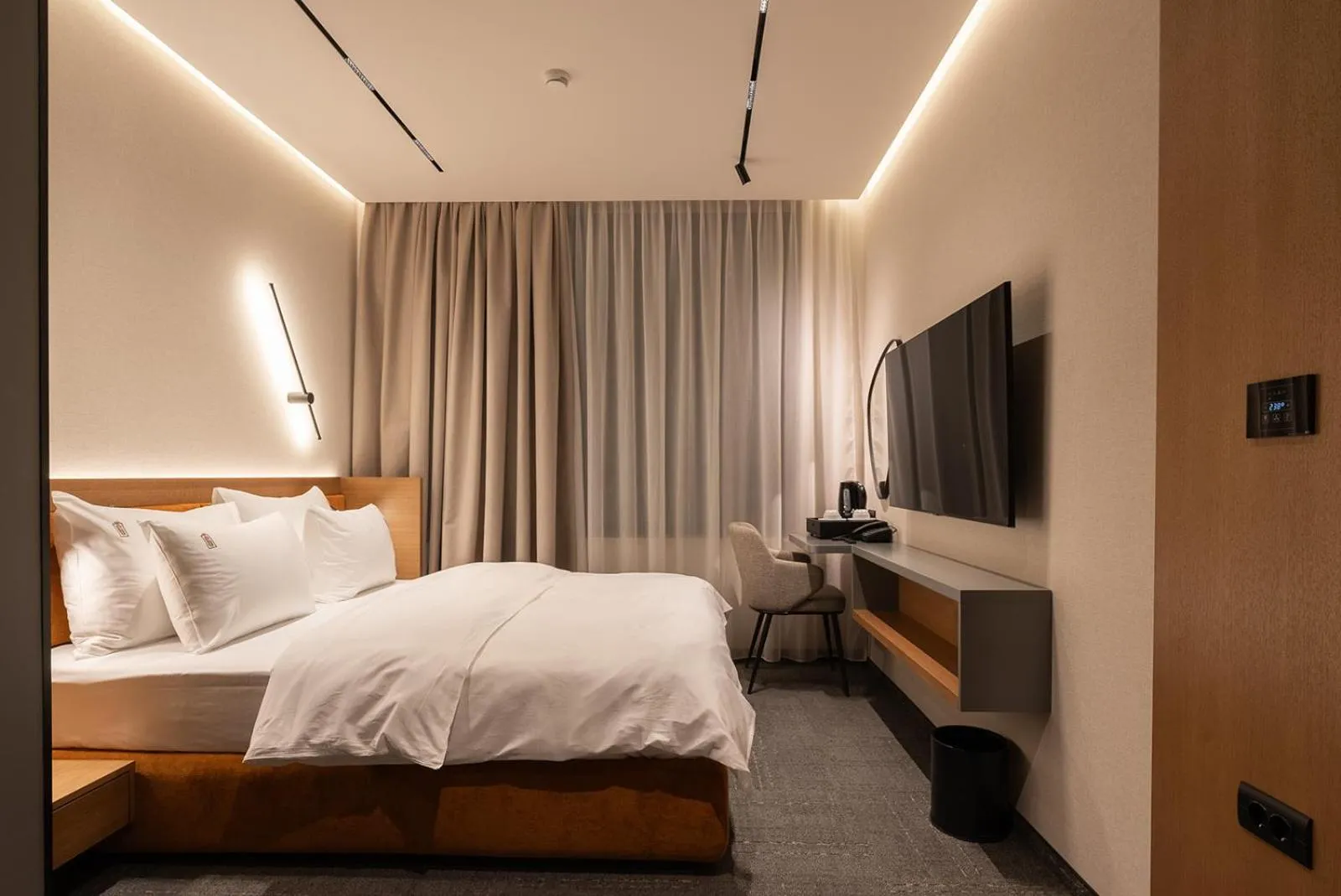 Bed in Garni Hotel Galeria