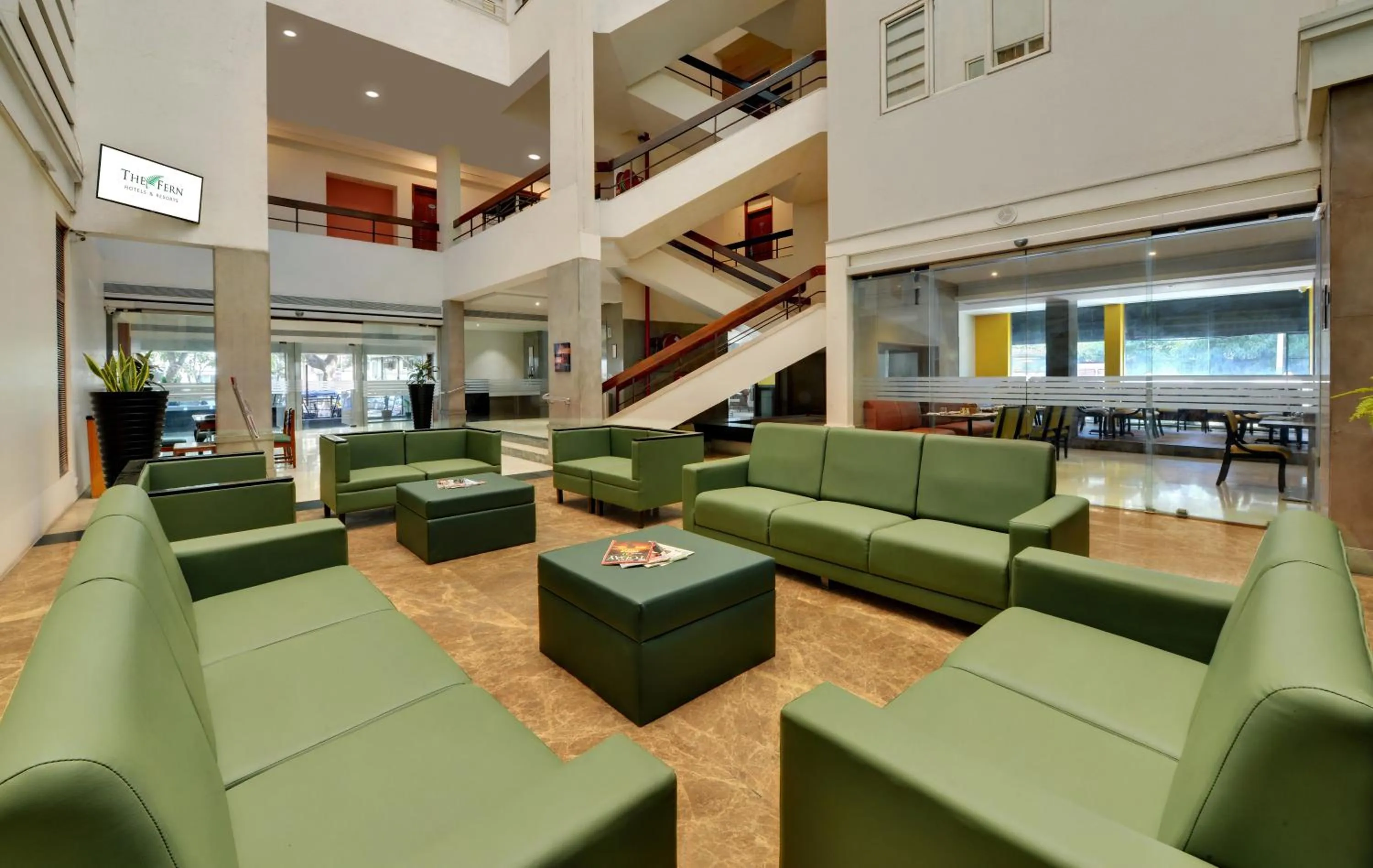 Lobby or reception in The Fern Residency Woodland, Pune, Series by Marriott