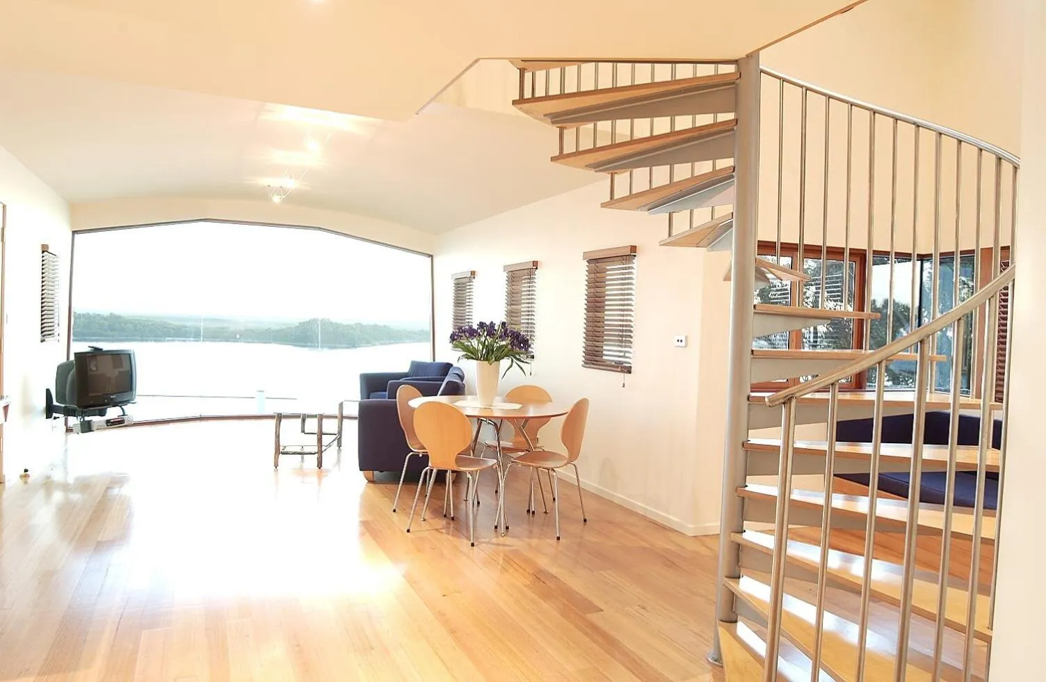 Seating area in Wheelhouse Apartments