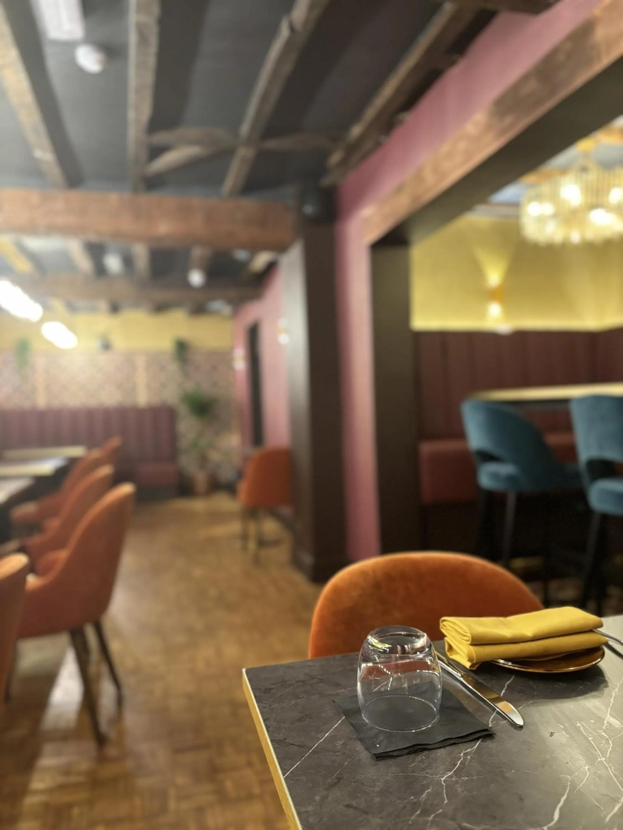 Dining area in Yak & Yeti