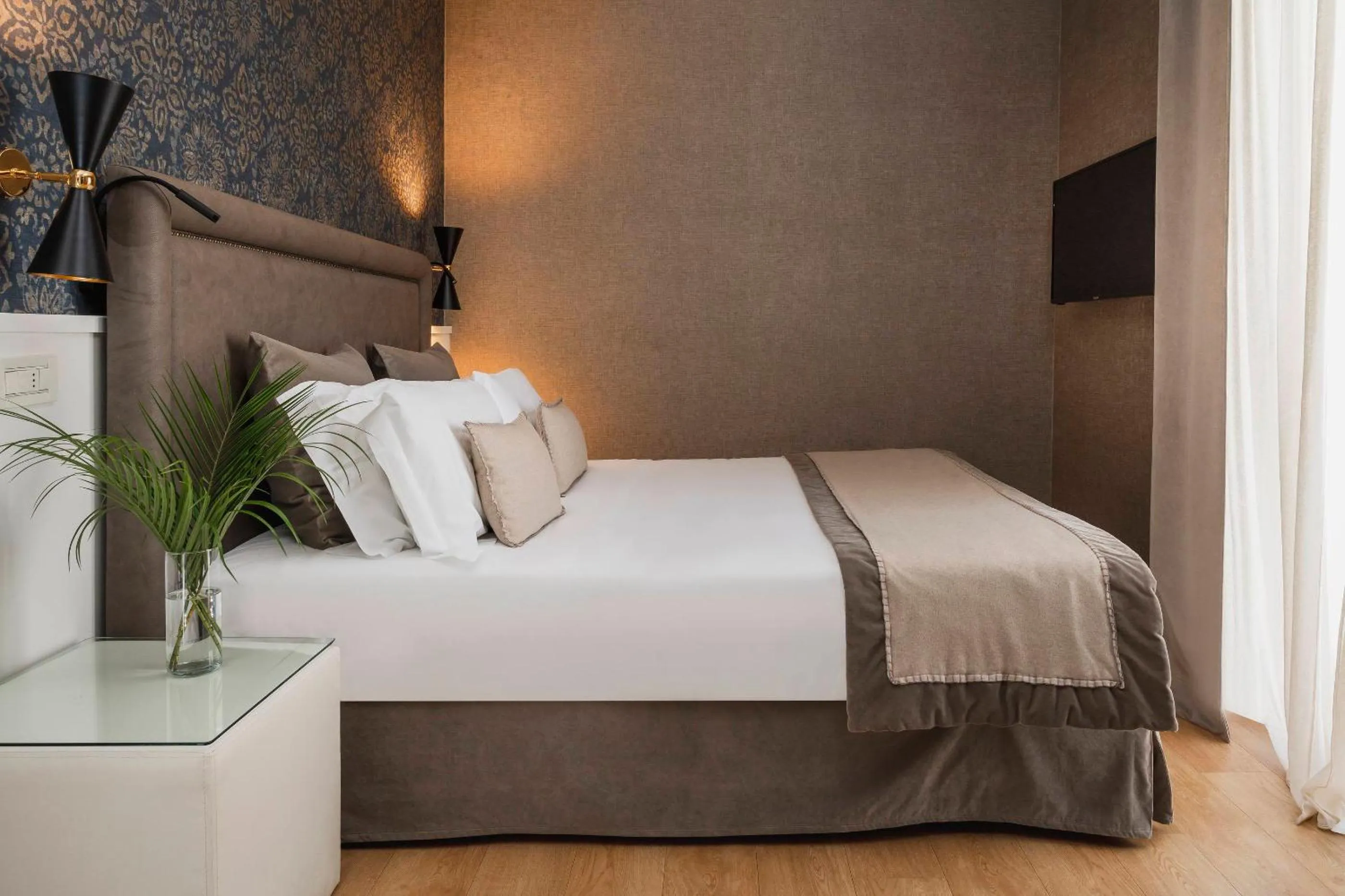 Bedroom, Bed in Hotel Maestrale