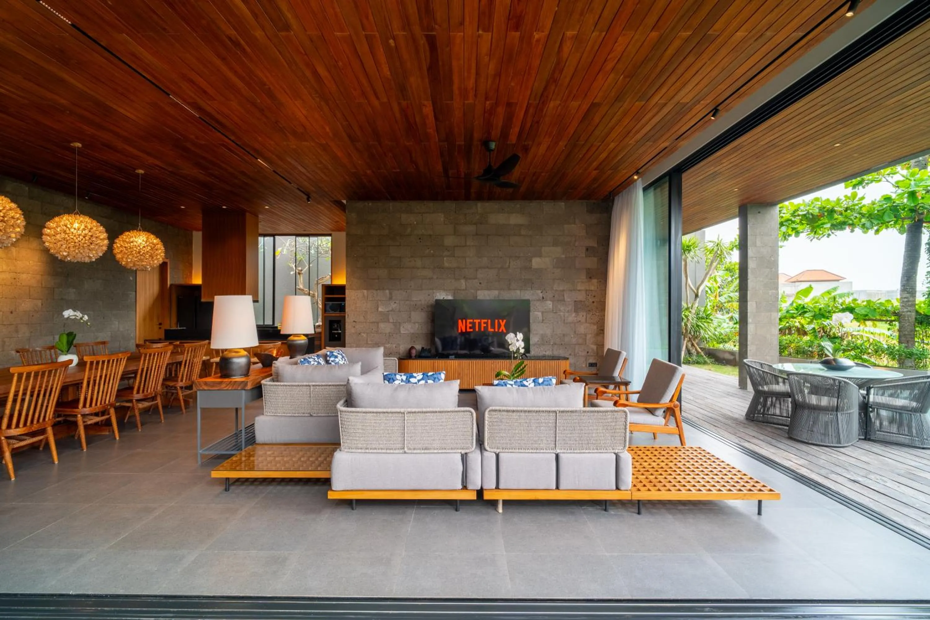 Living room in The Line Canggu